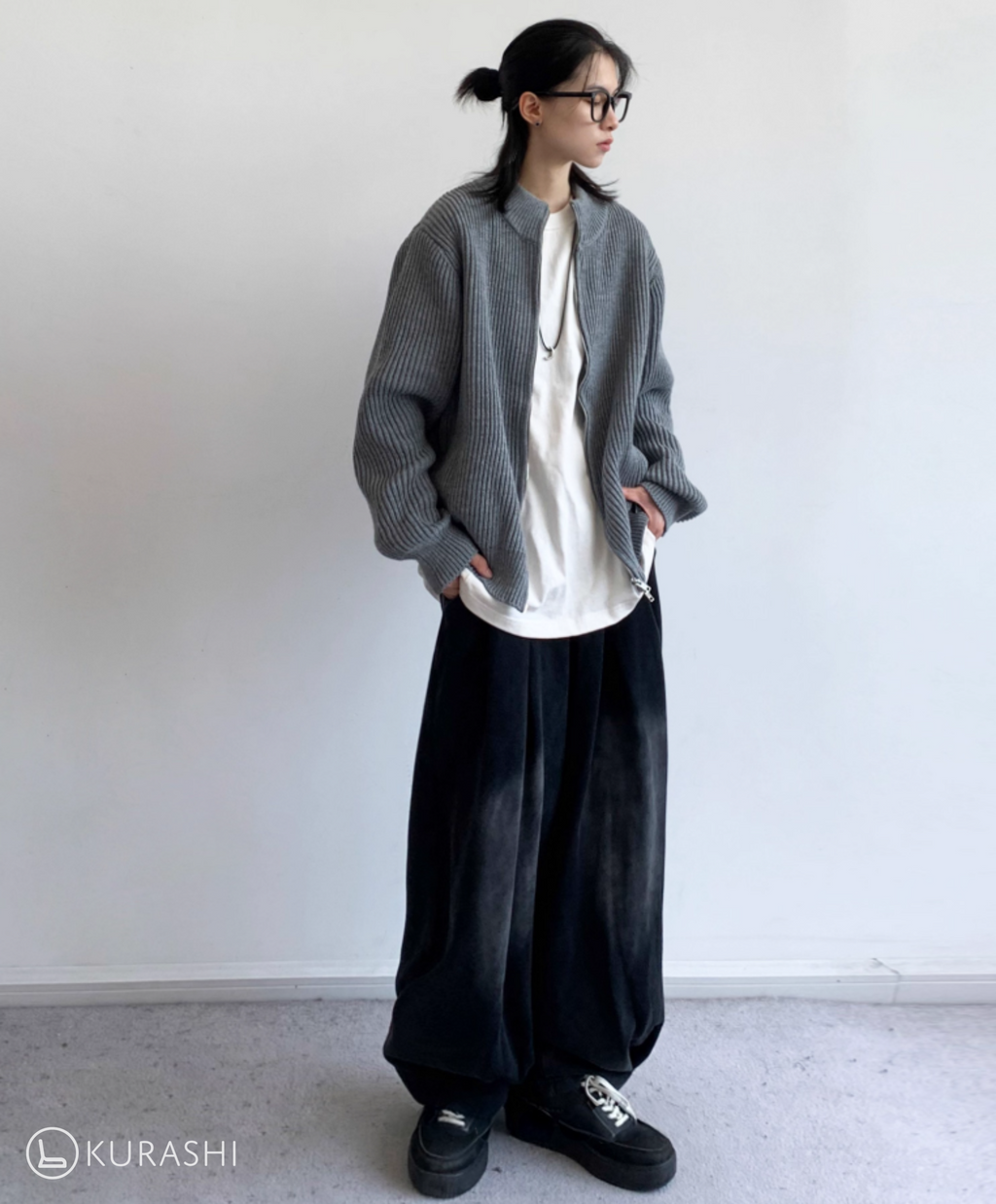 Takeda Knit Zip Cardigan