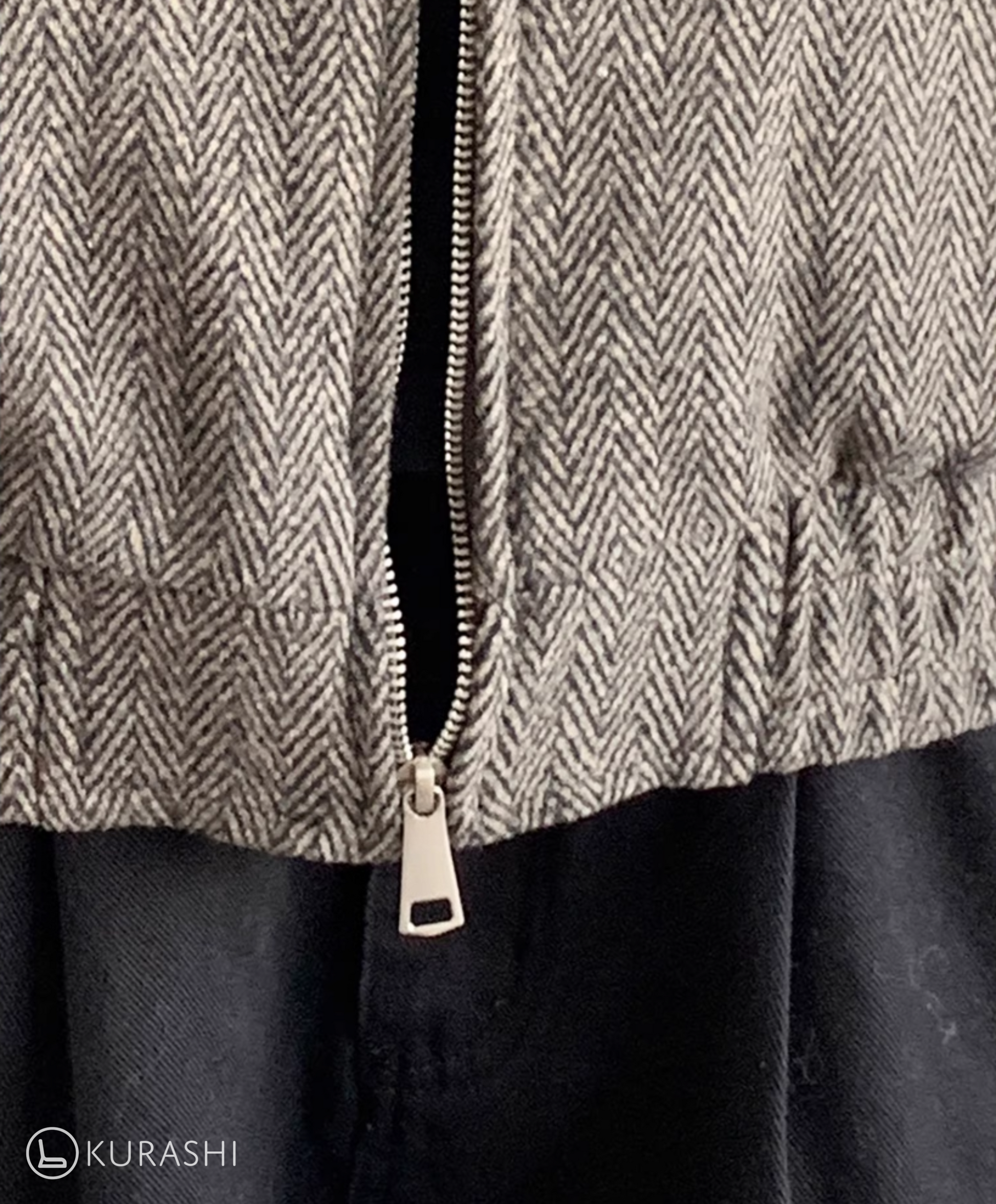 Renji Textured Zip-Up Jacket