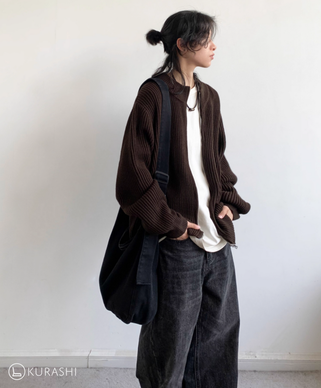 Takeda Knit Zip Cardigan