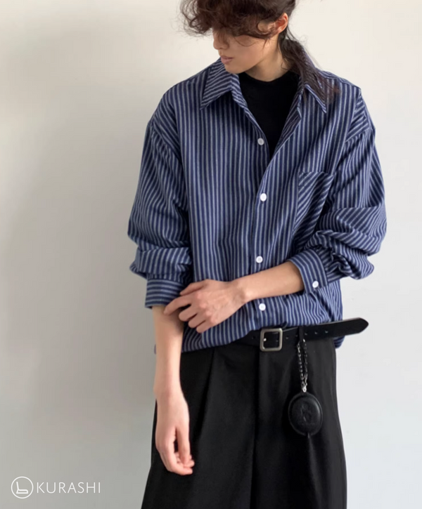 Kaien Tailored Stripe Shirt