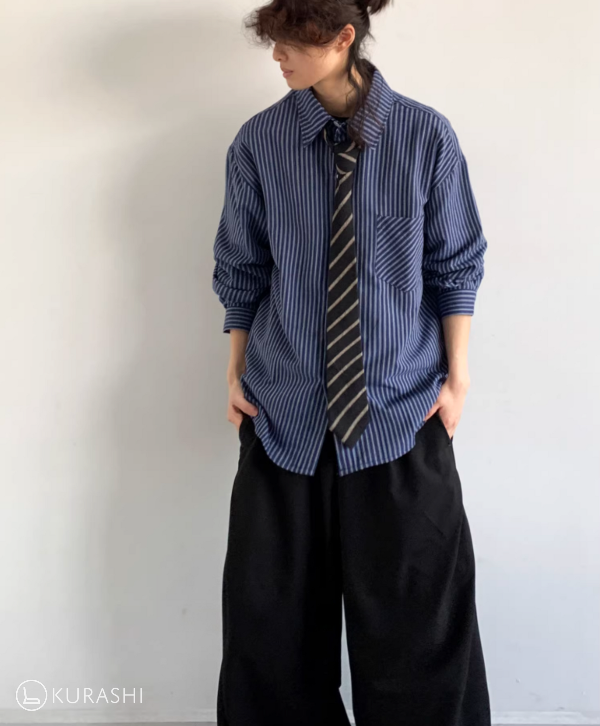 Kaien Tailored Stripe Shirt