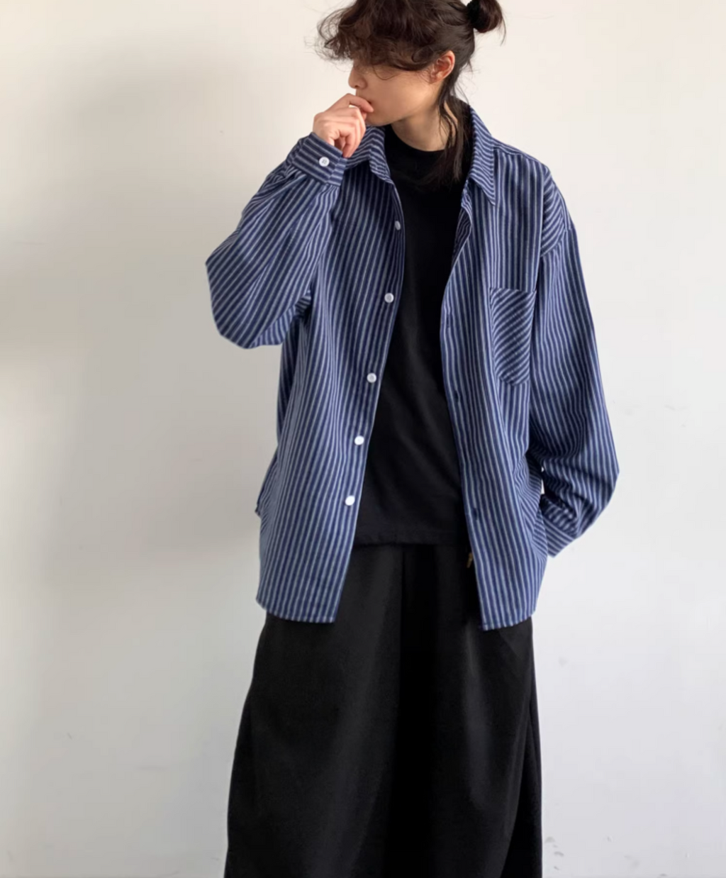 Kaien Tailored Stripe Shirt