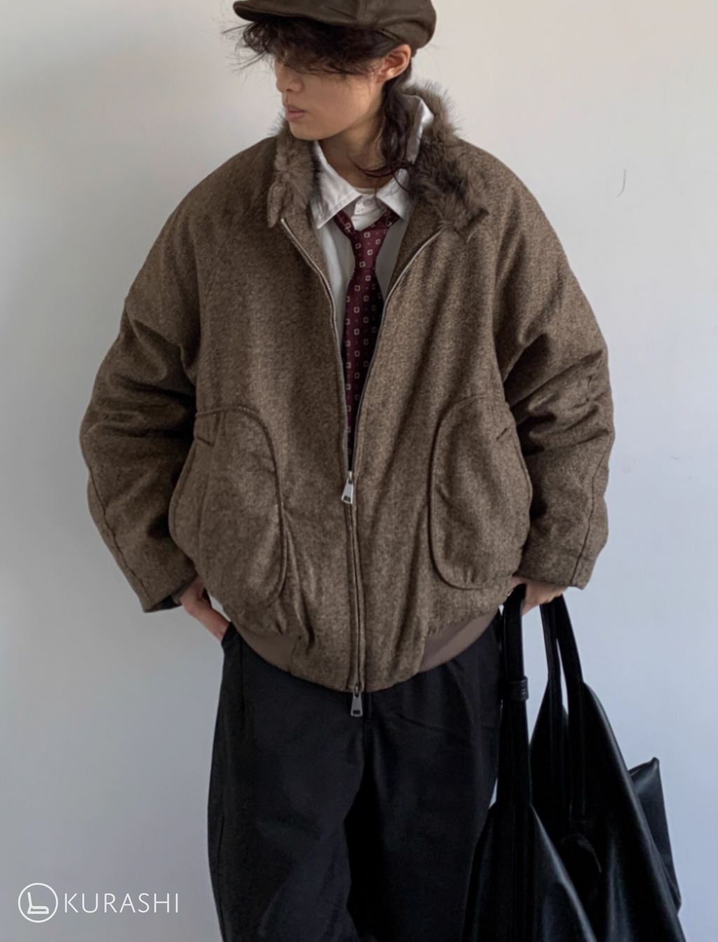 Haruto Vintage Fleece Collar Jacket