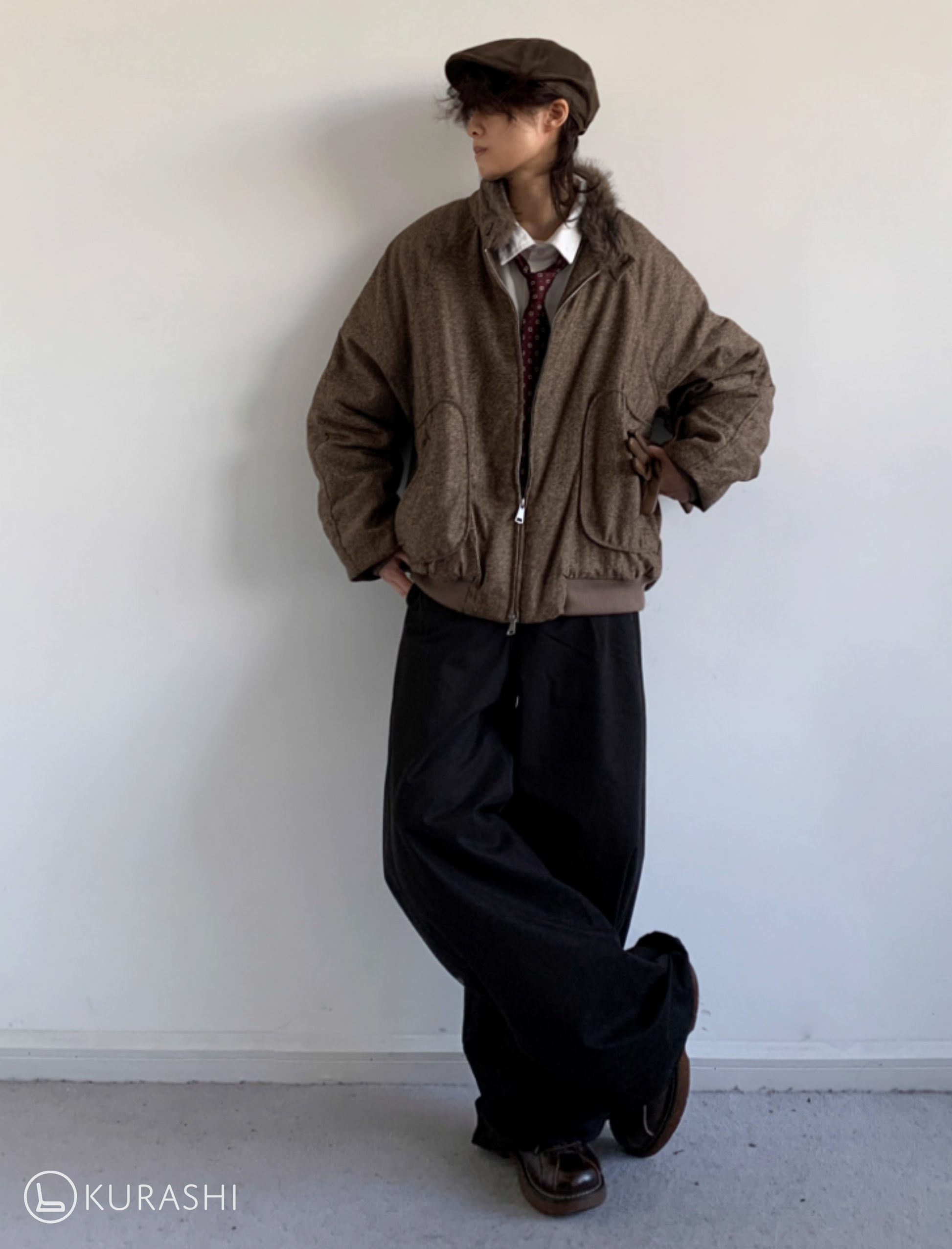 Haruto Vintage Fleece Collar Jacket