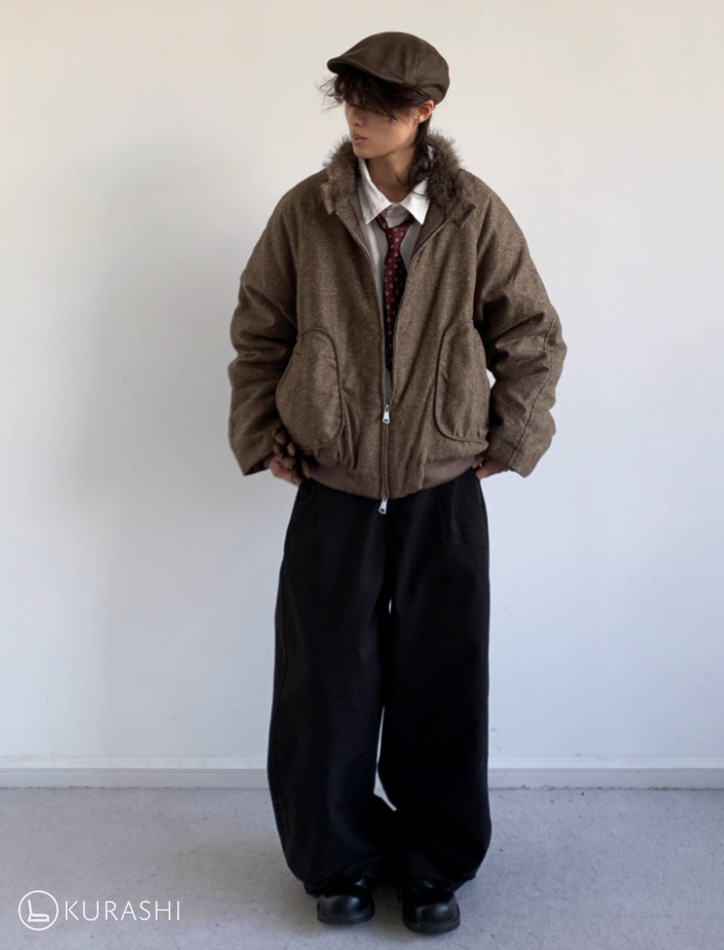 Haruto Vintage Fleece Collar Jacket