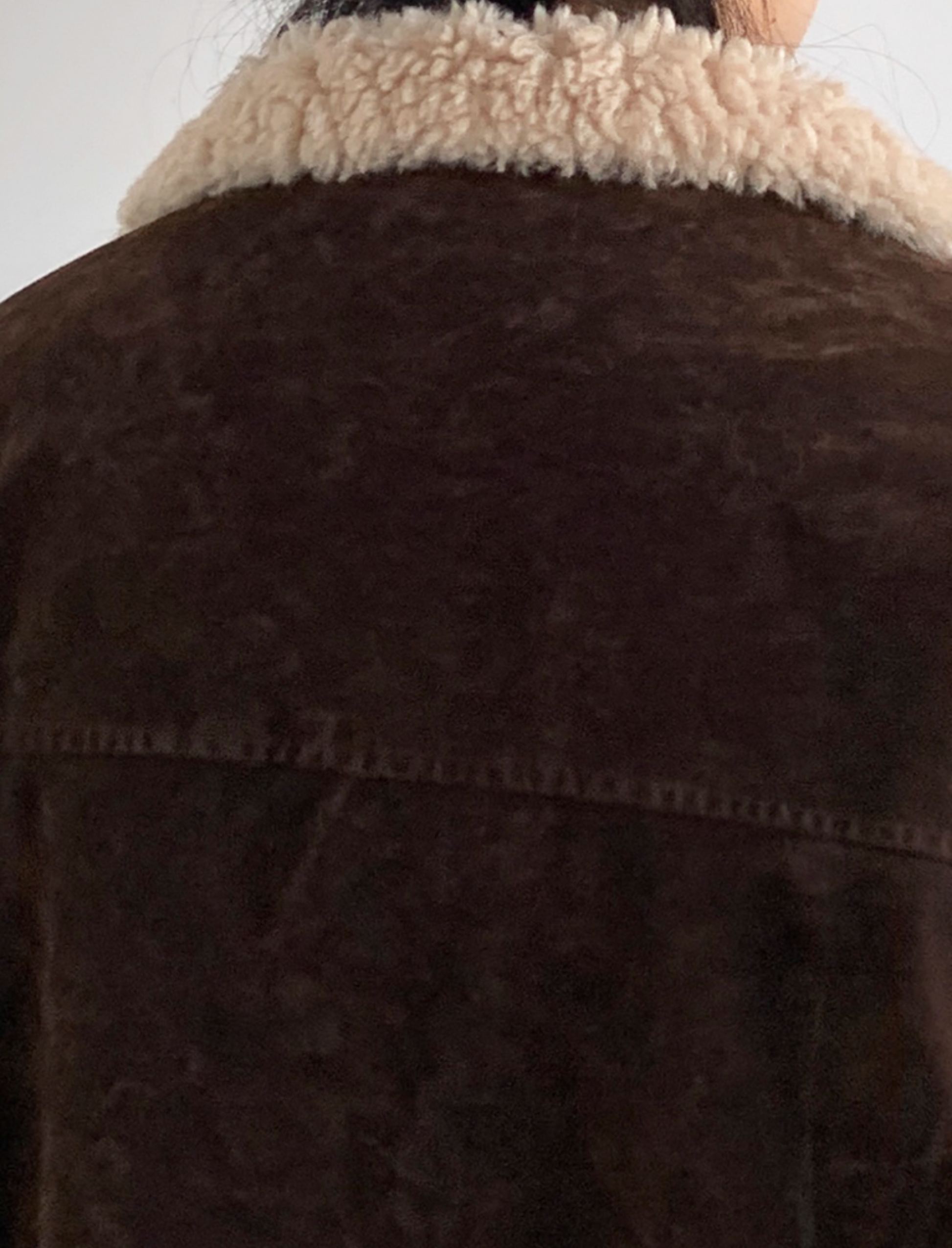 Arata Corduroy Fleece Collar Jacket