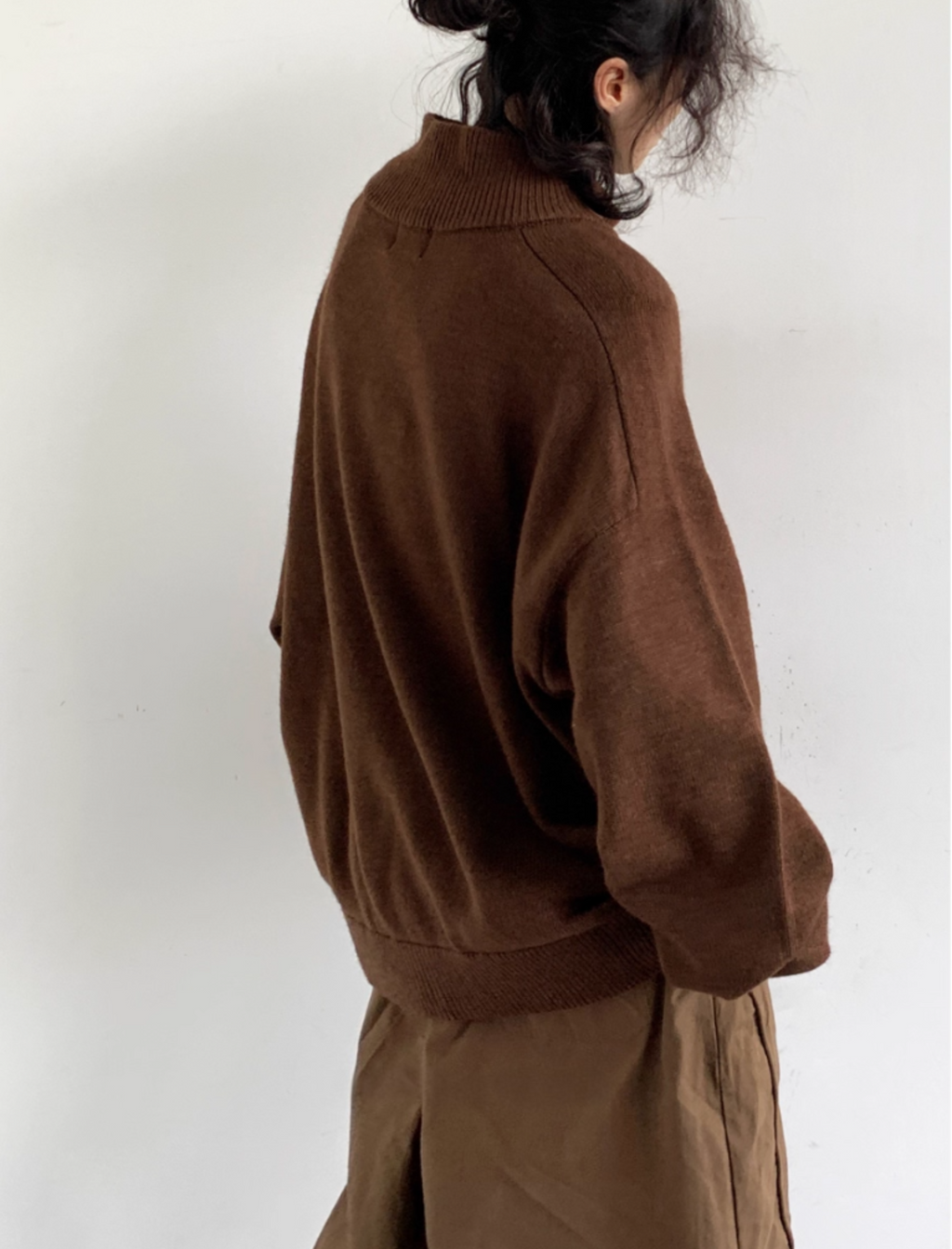 Sanyu Half-Zip Knit Pullover