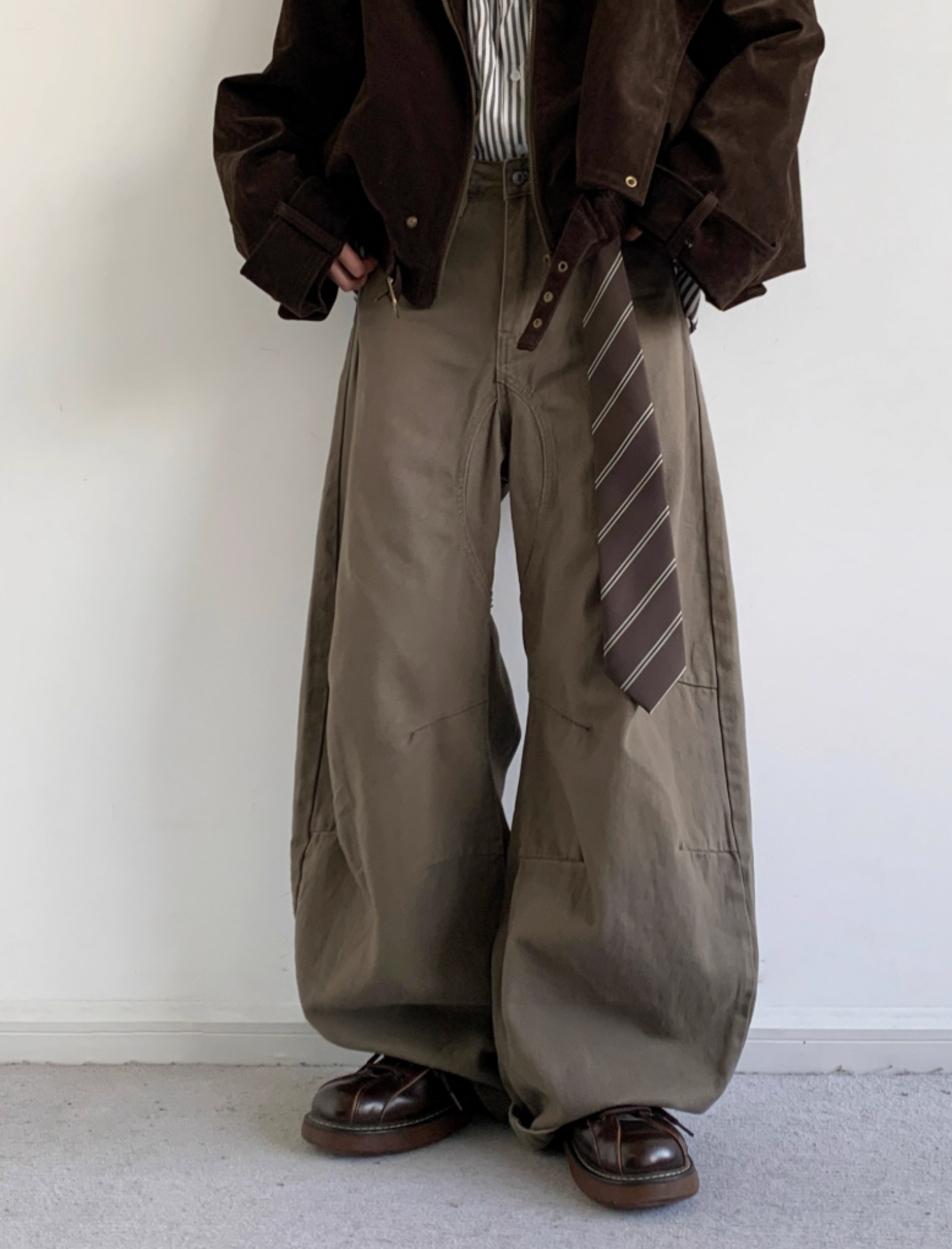 Renka Wide-Leg Work Pants