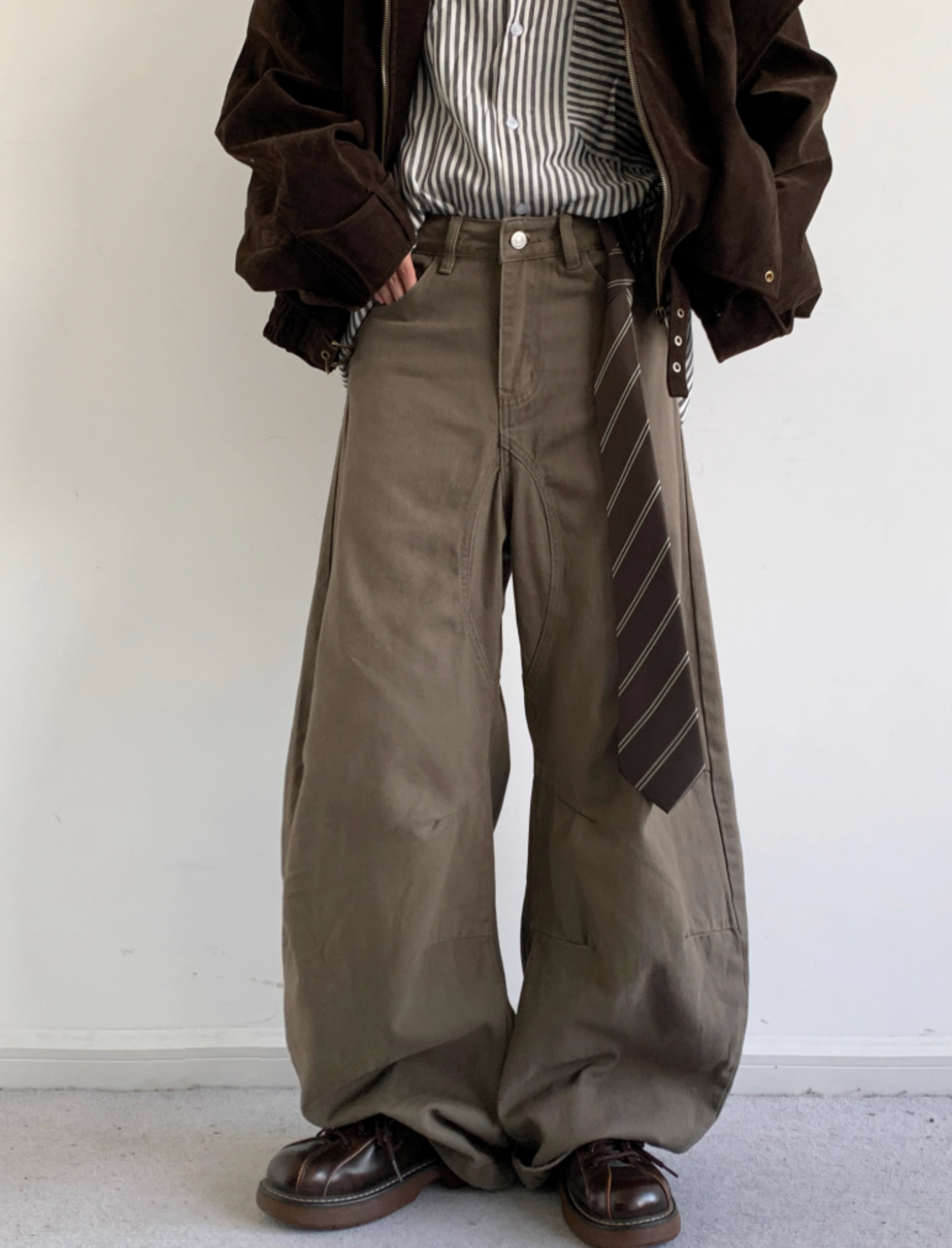 Renka Wide-Leg Work Pants