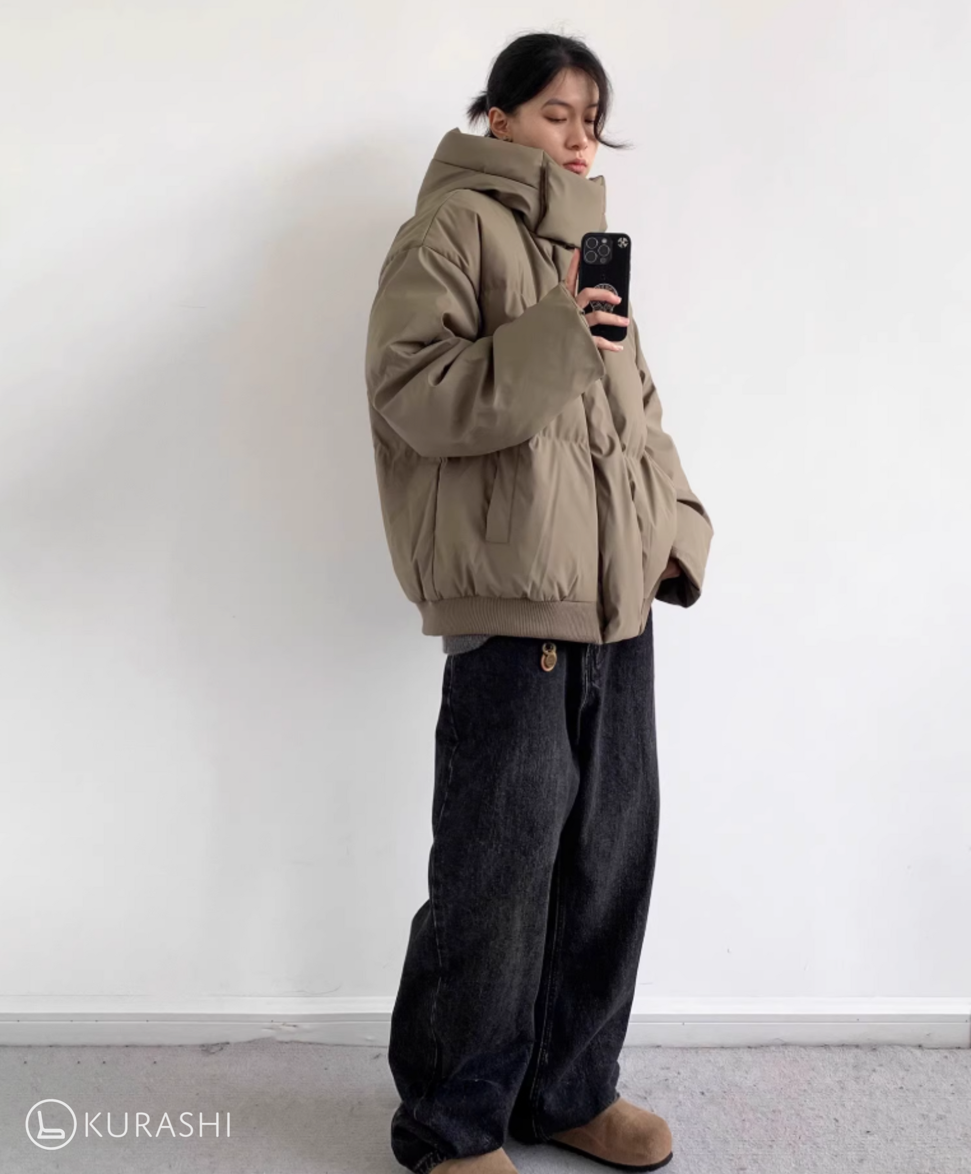 Ryo High-Neck Padded Jacket