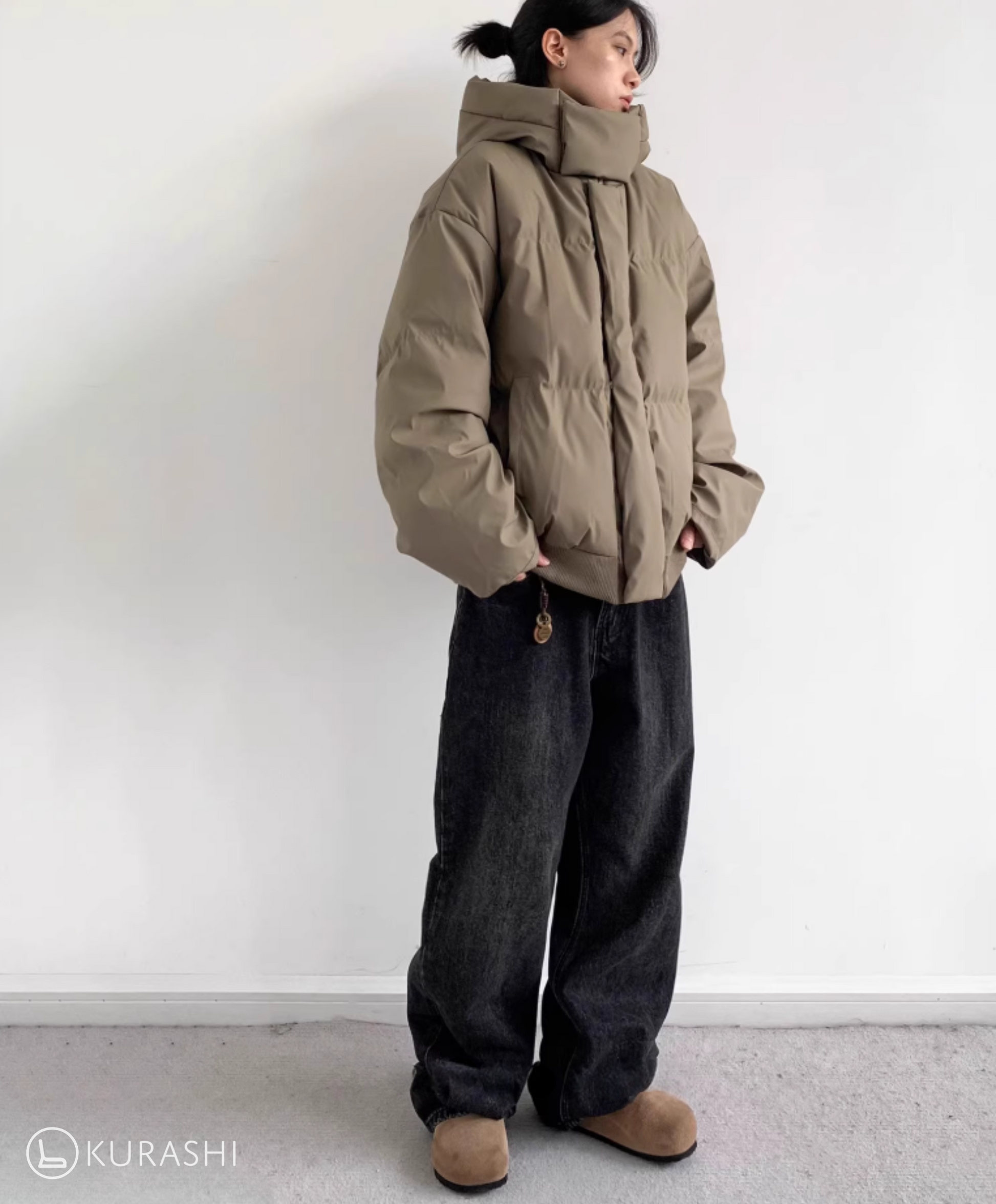 Ryo High-Neck Padded Jacket