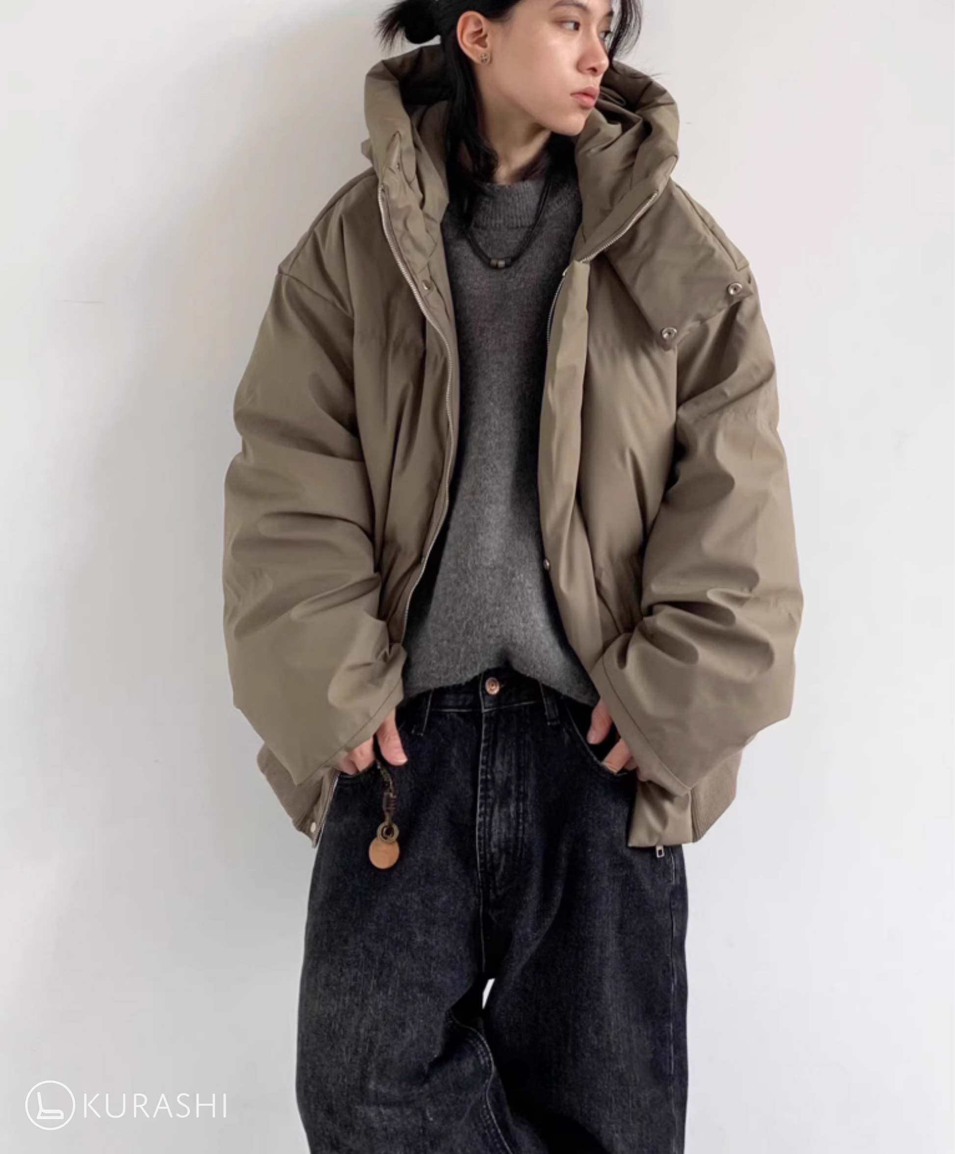 Ryo High-Neck Padded Jacket