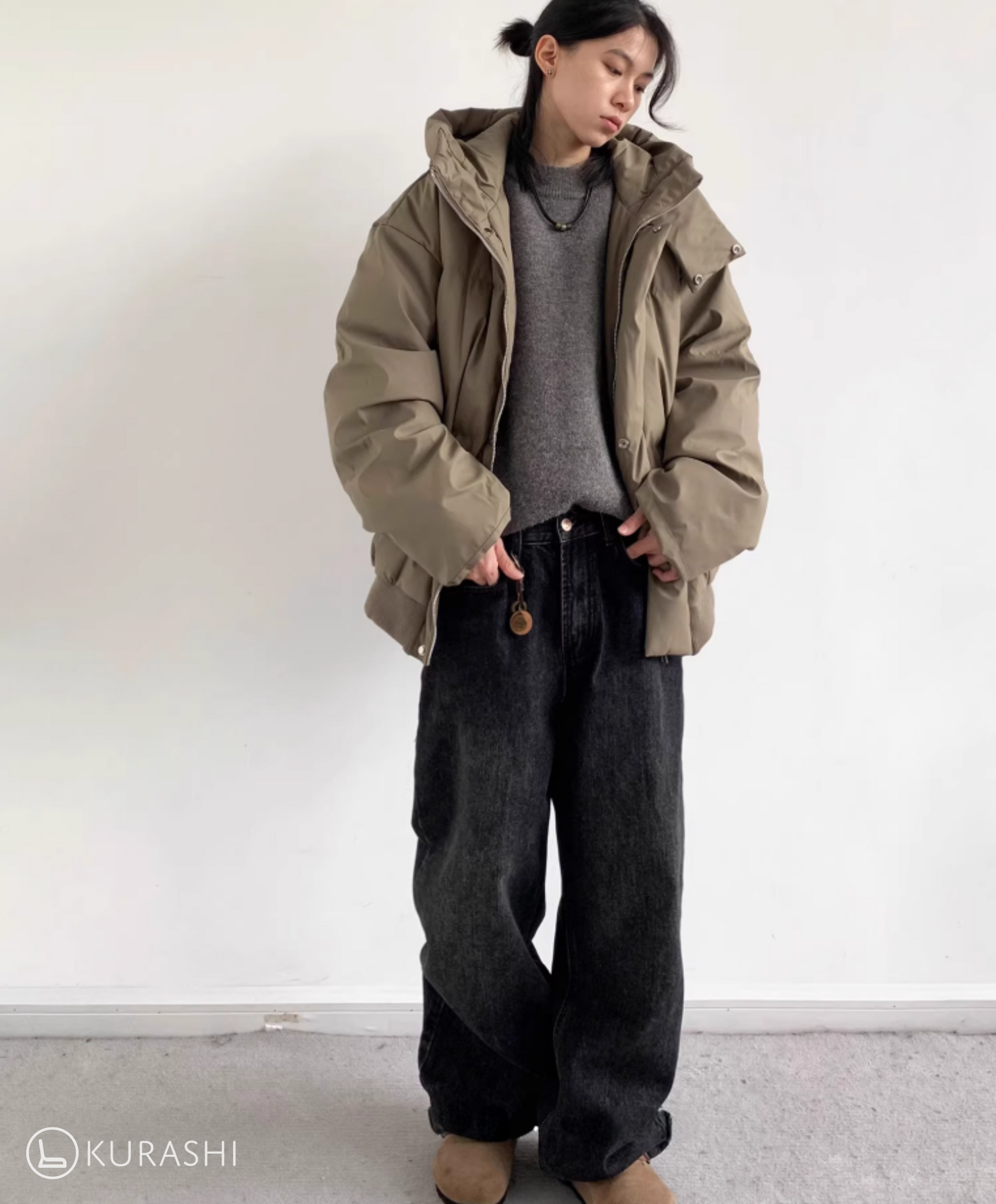 Ryo High-Neck Padded Jacket