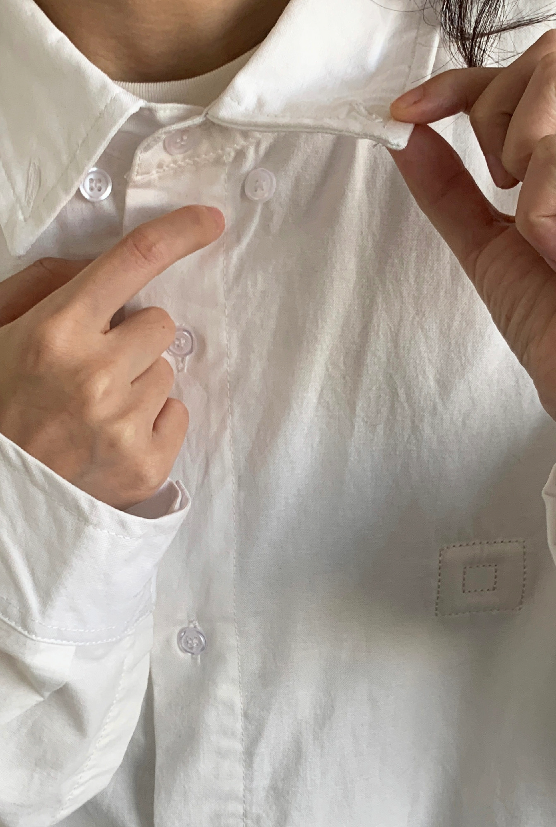 Toshi Minimal Collar Shirt