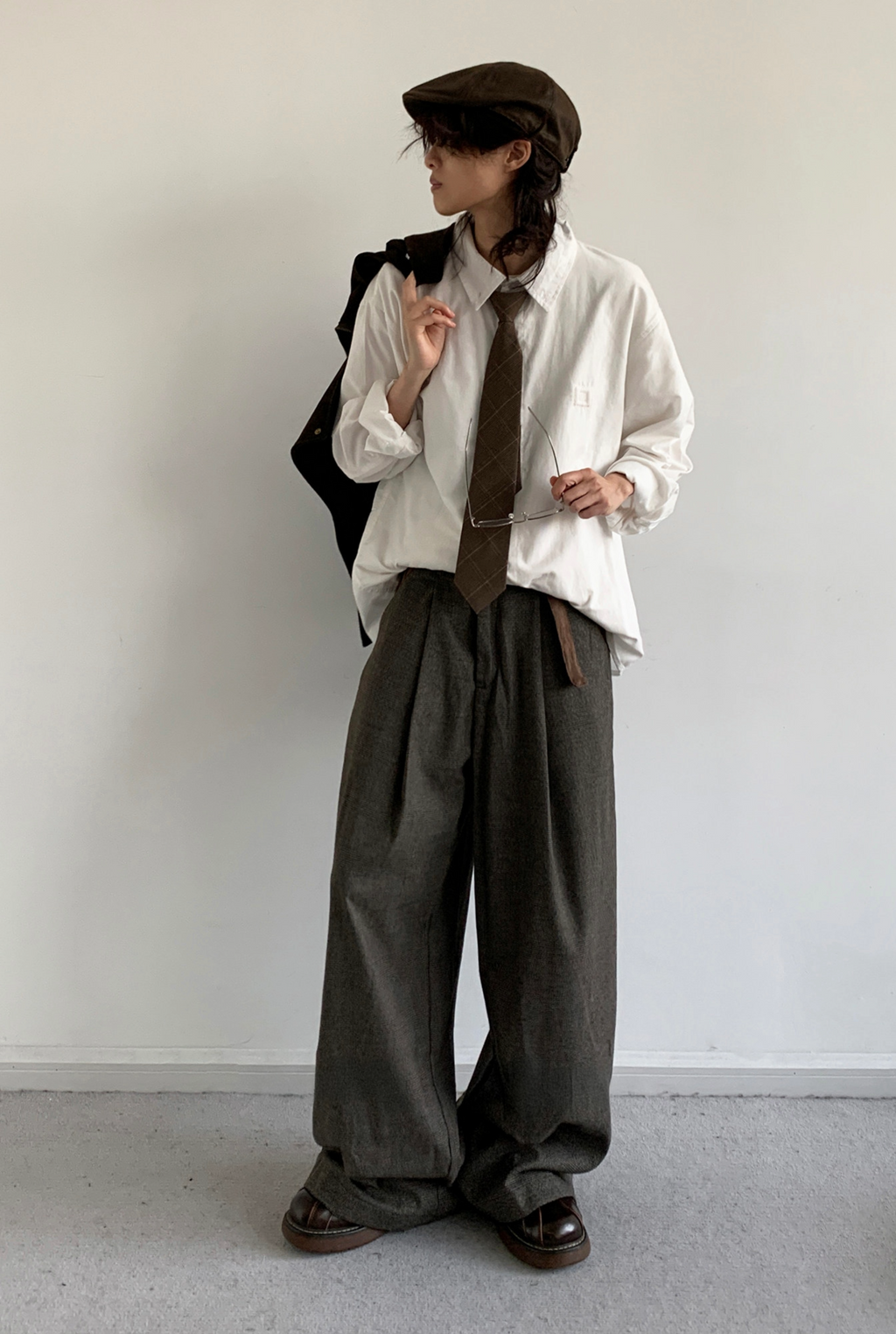 Toshi Minimal Collar Shirt
