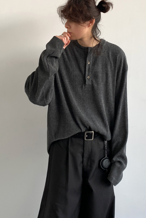 Toshi Henley Long Sleeve Tee