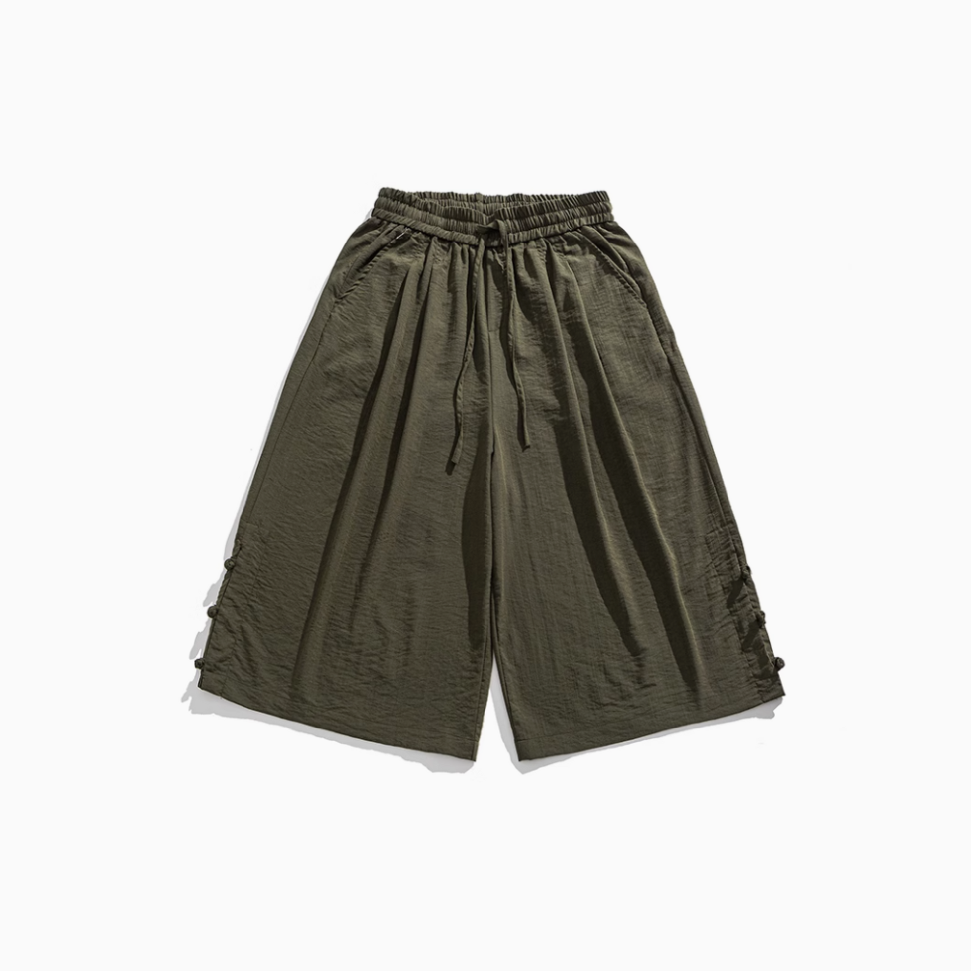Shinkō Wide-Leg Cropped Pants