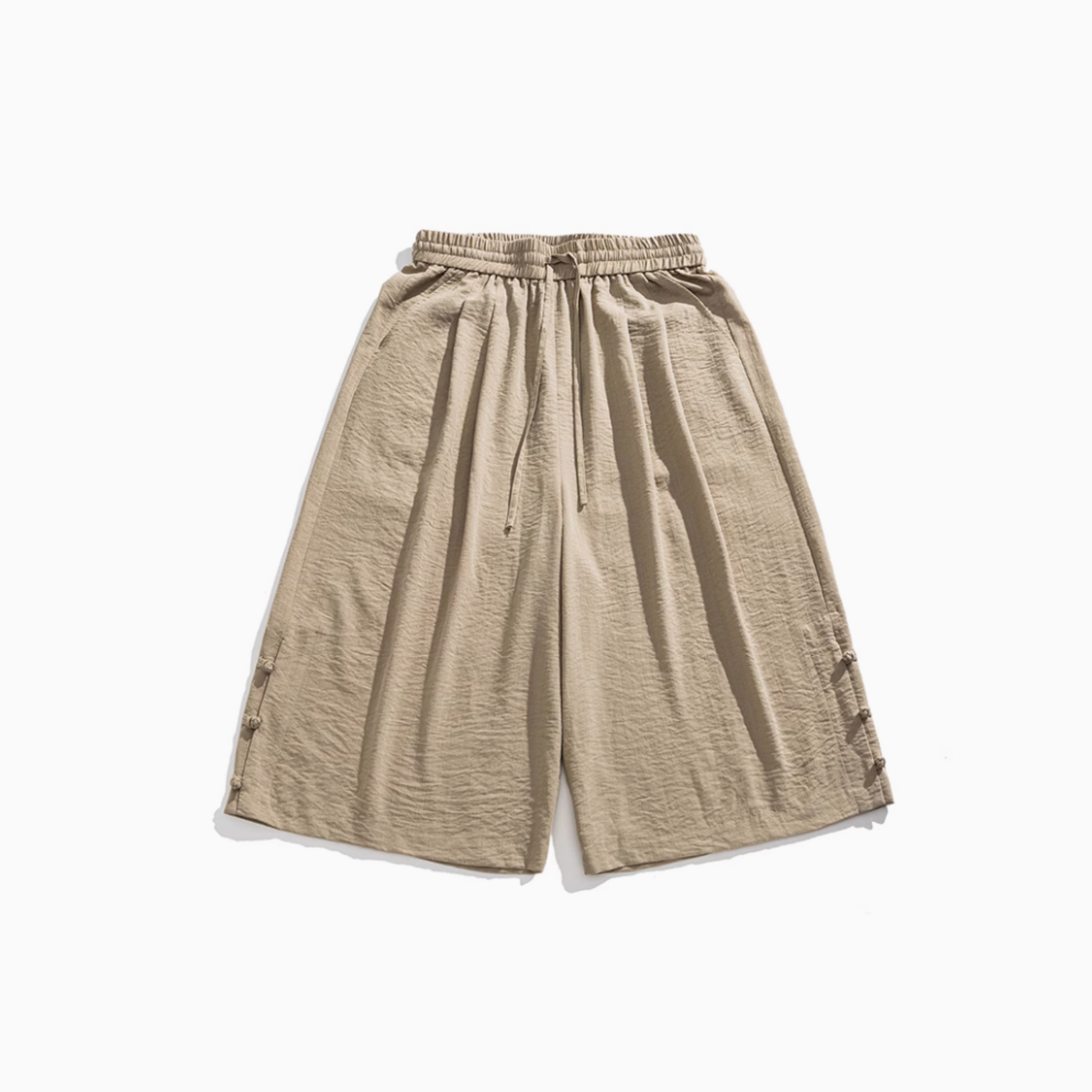 Shinkō Wide-Leg Cropped Pants