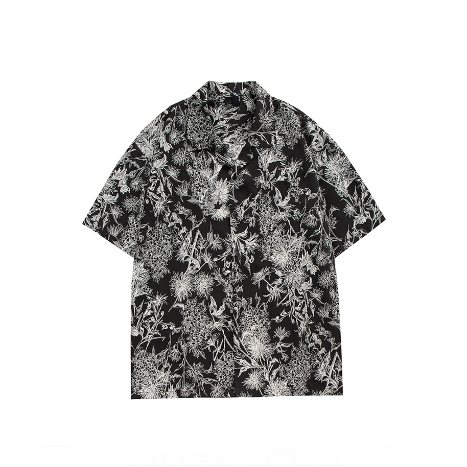 Kurohana Crushed Floral Shirt