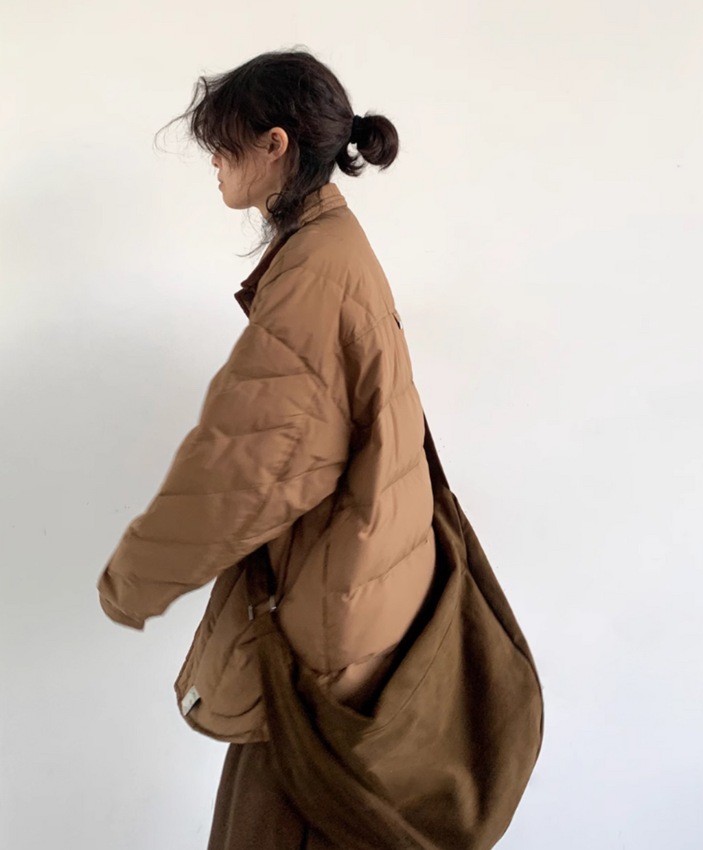 Kakure Canvas-Schultertasche