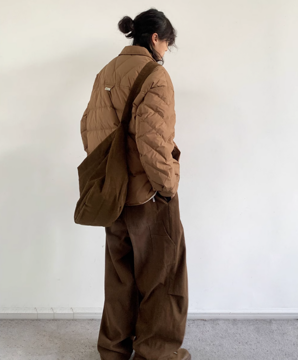 Kakure Canvas-Schultertasche