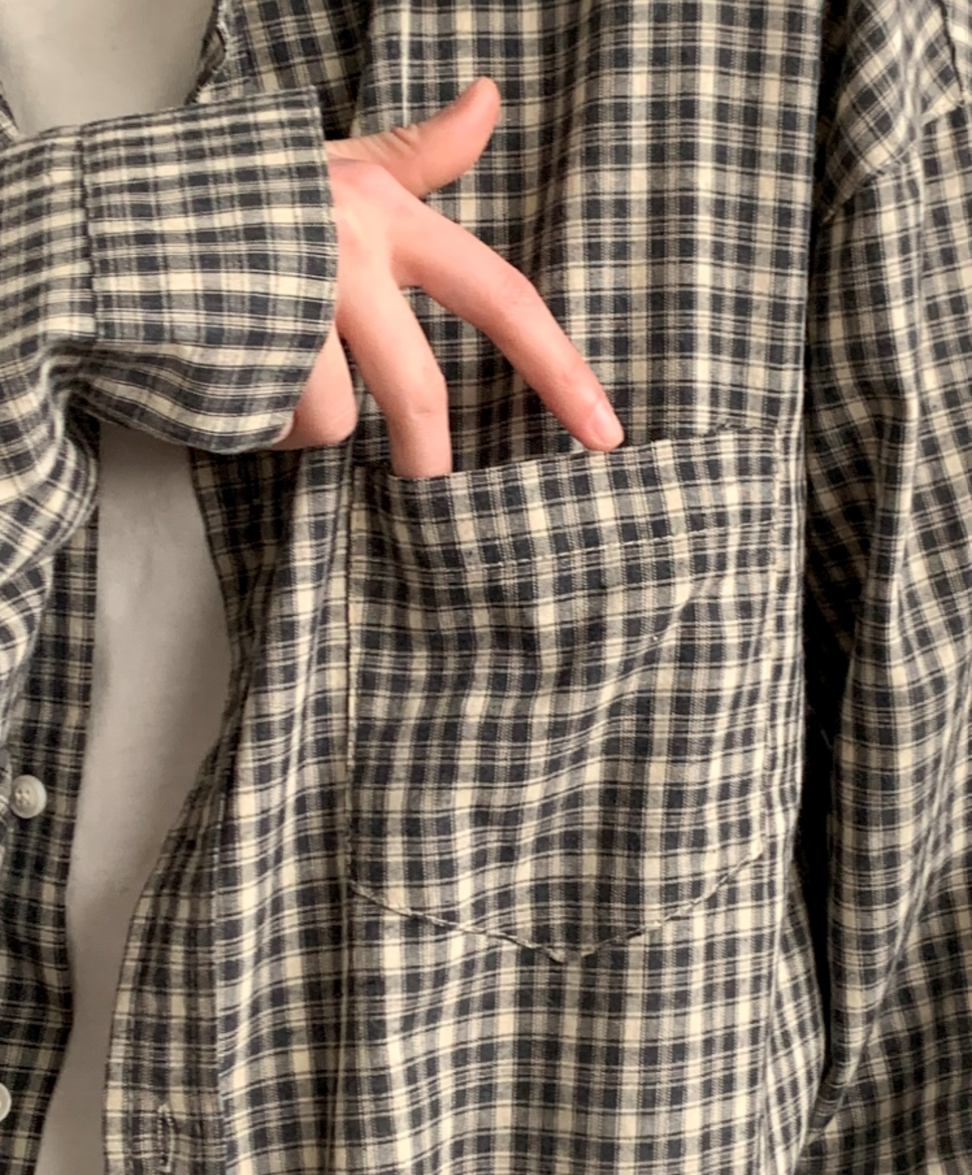 Haruka Vintage Check Shirt