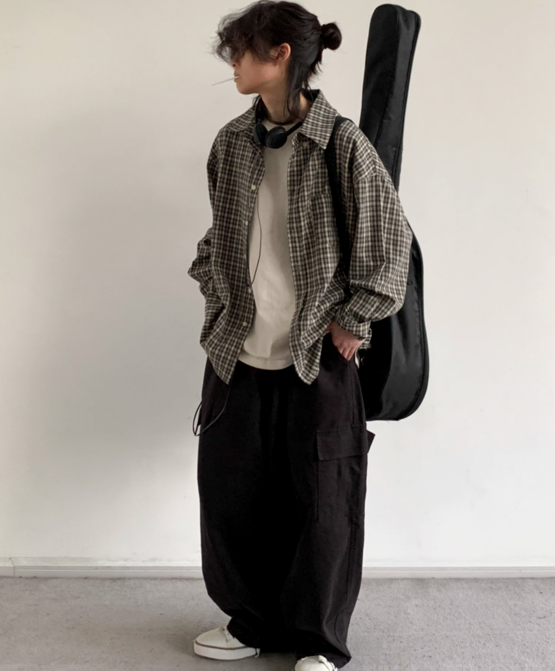 Haruka Vintage Check Shirt