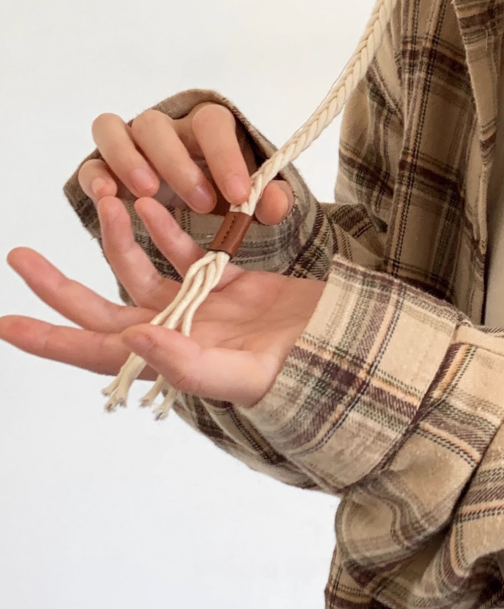 Amano Vintage Check Hoodie
