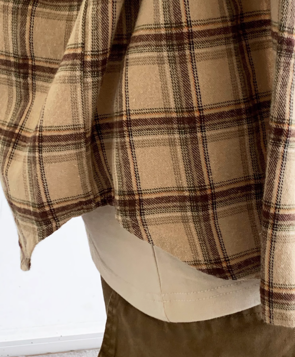 Amano Vintage Check Hoodie