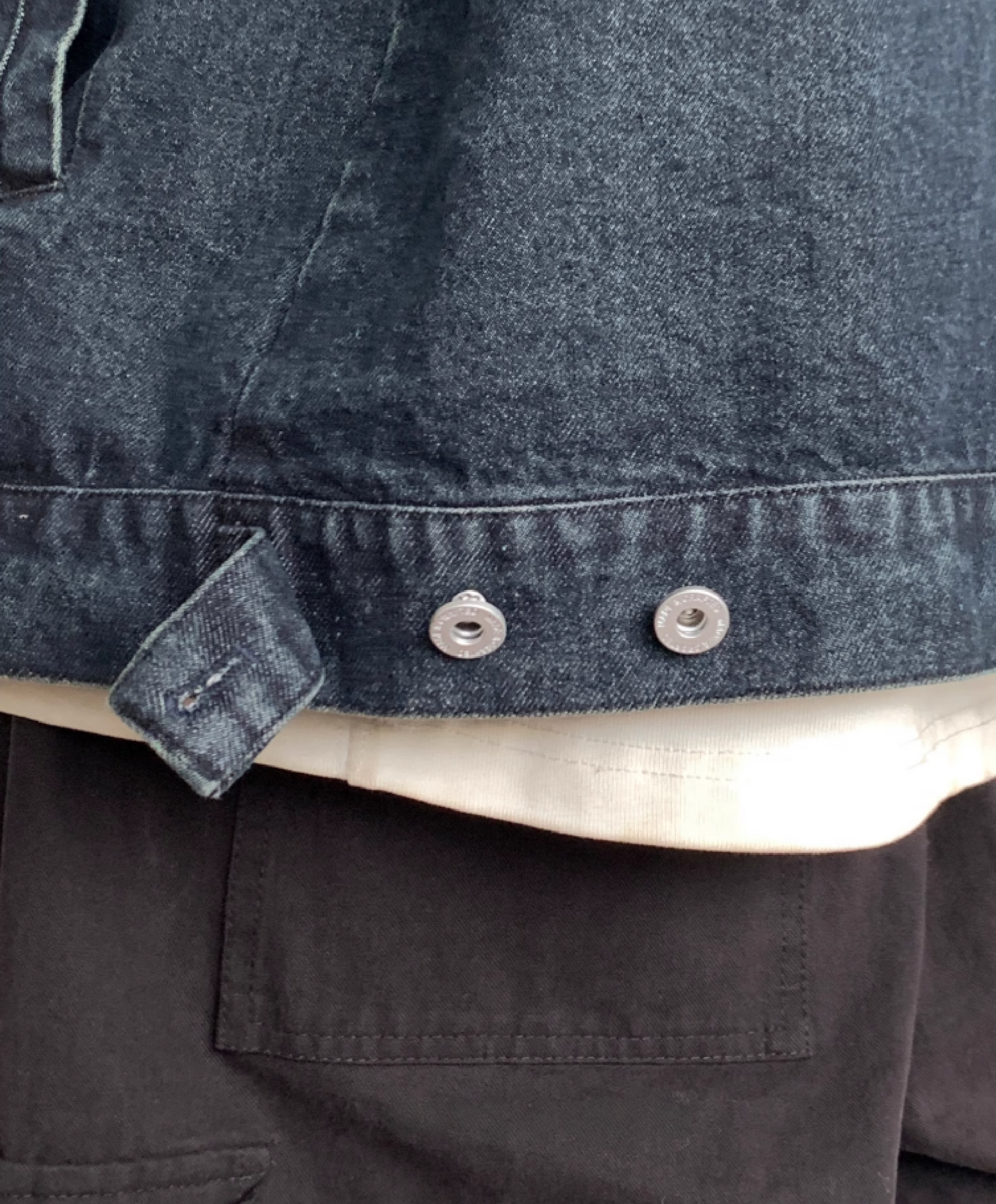Kurashi Washed Denim Work Jacket