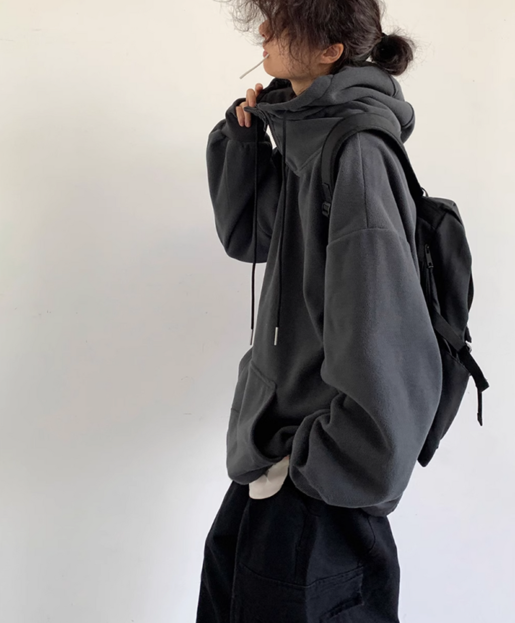Shisui Fleece Half-Zip Hoodie