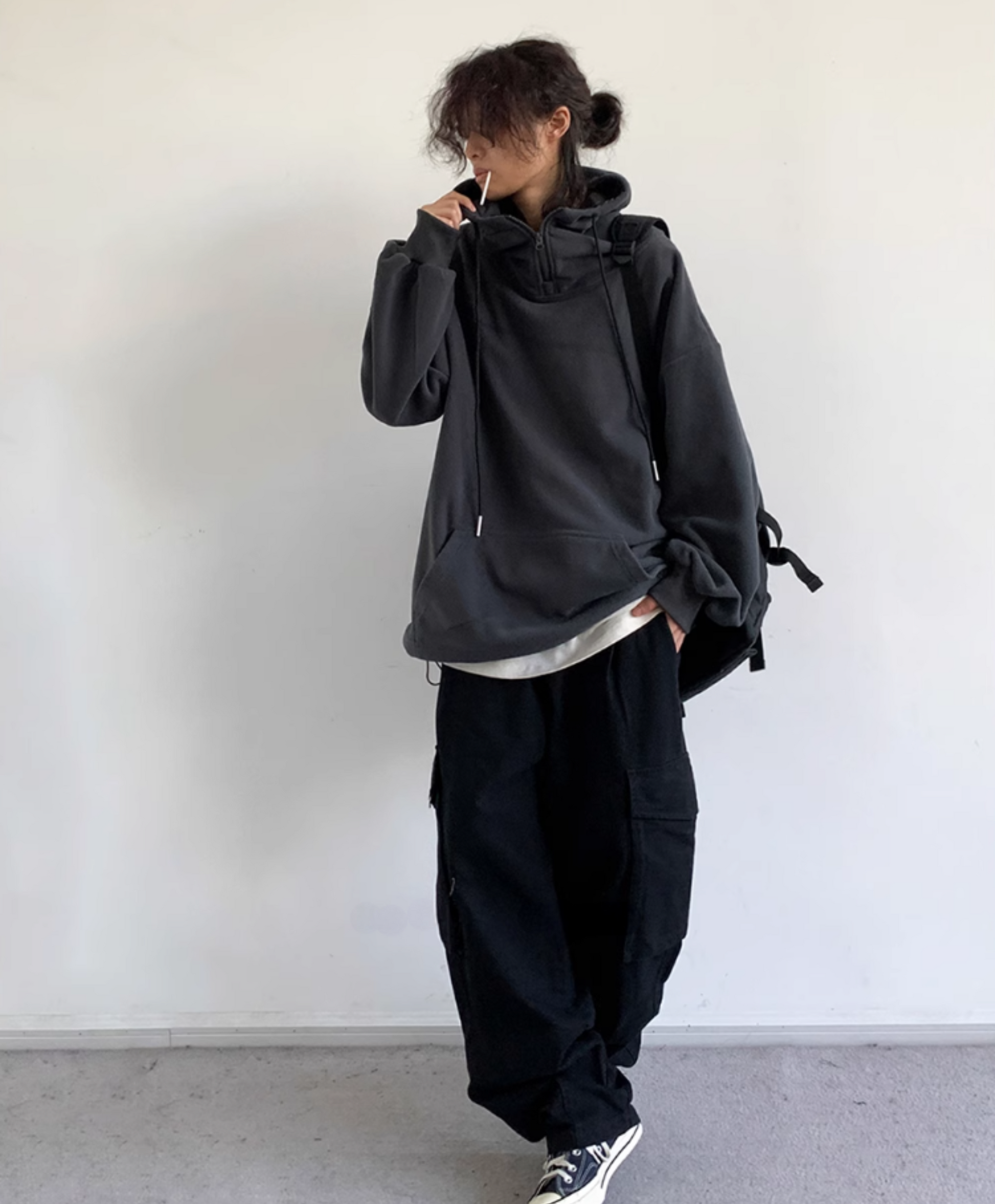 Shisui Fleece Half-Zip Hoodie