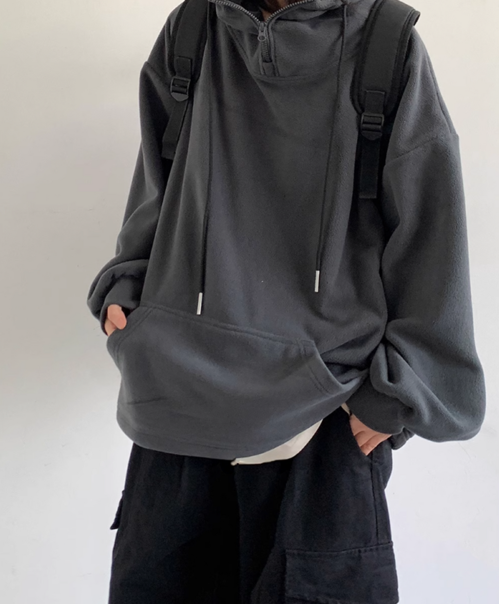 Shisui Fleece Half-Zip Hoodie
