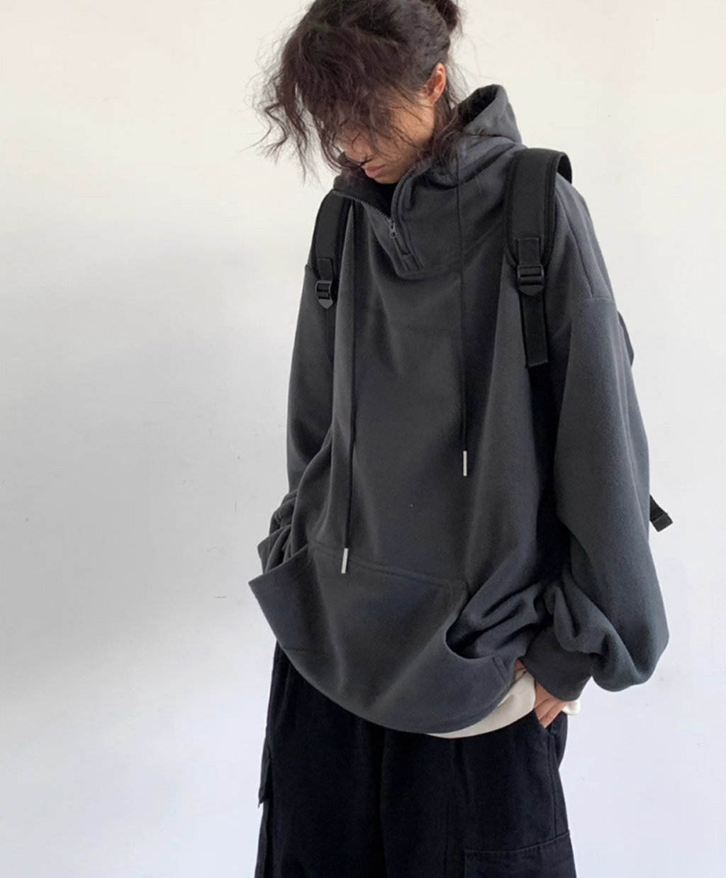 Shisui Fleece Half-Zip Hoodie