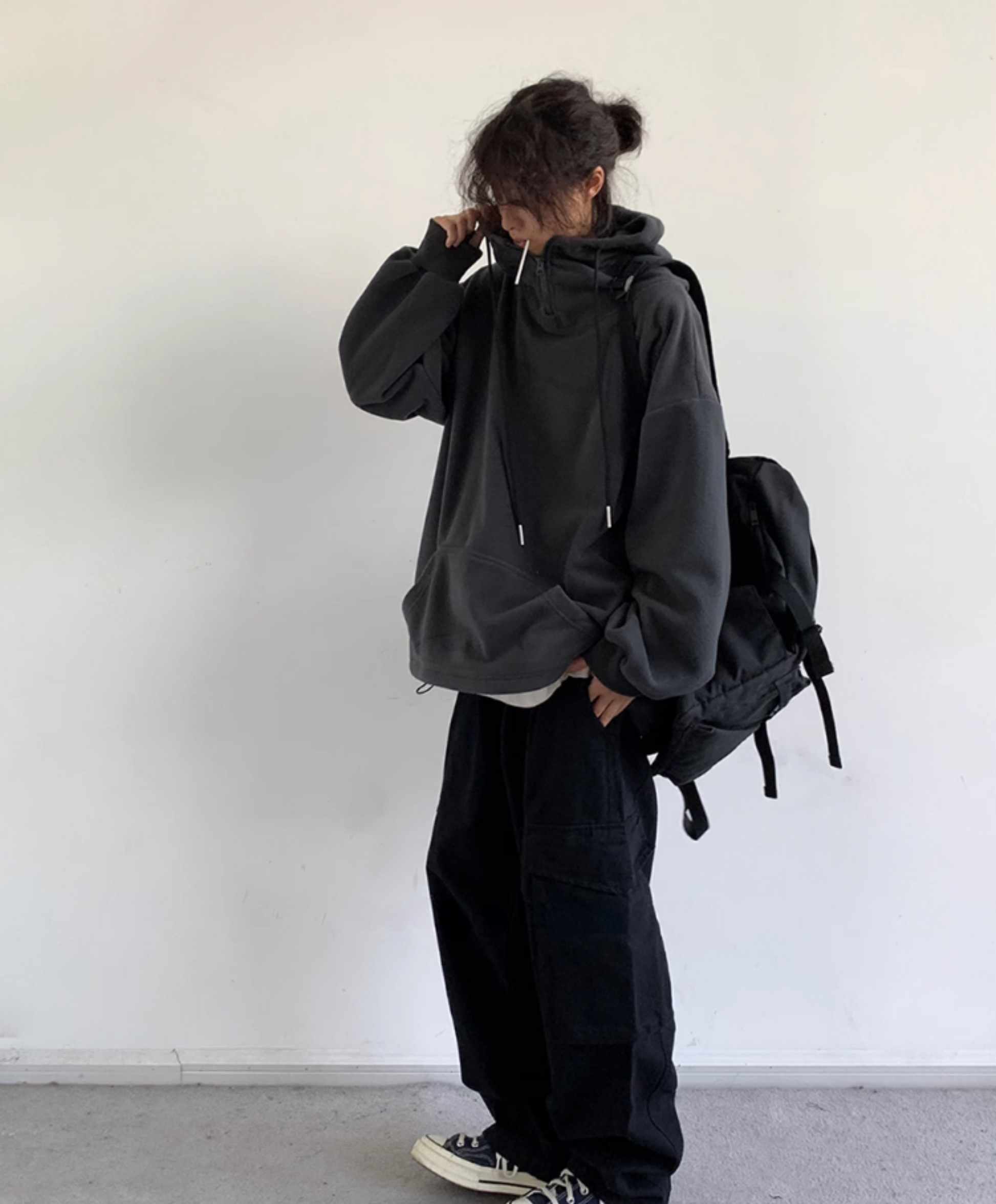 Shisui Fleece Half-Zip Hoodie