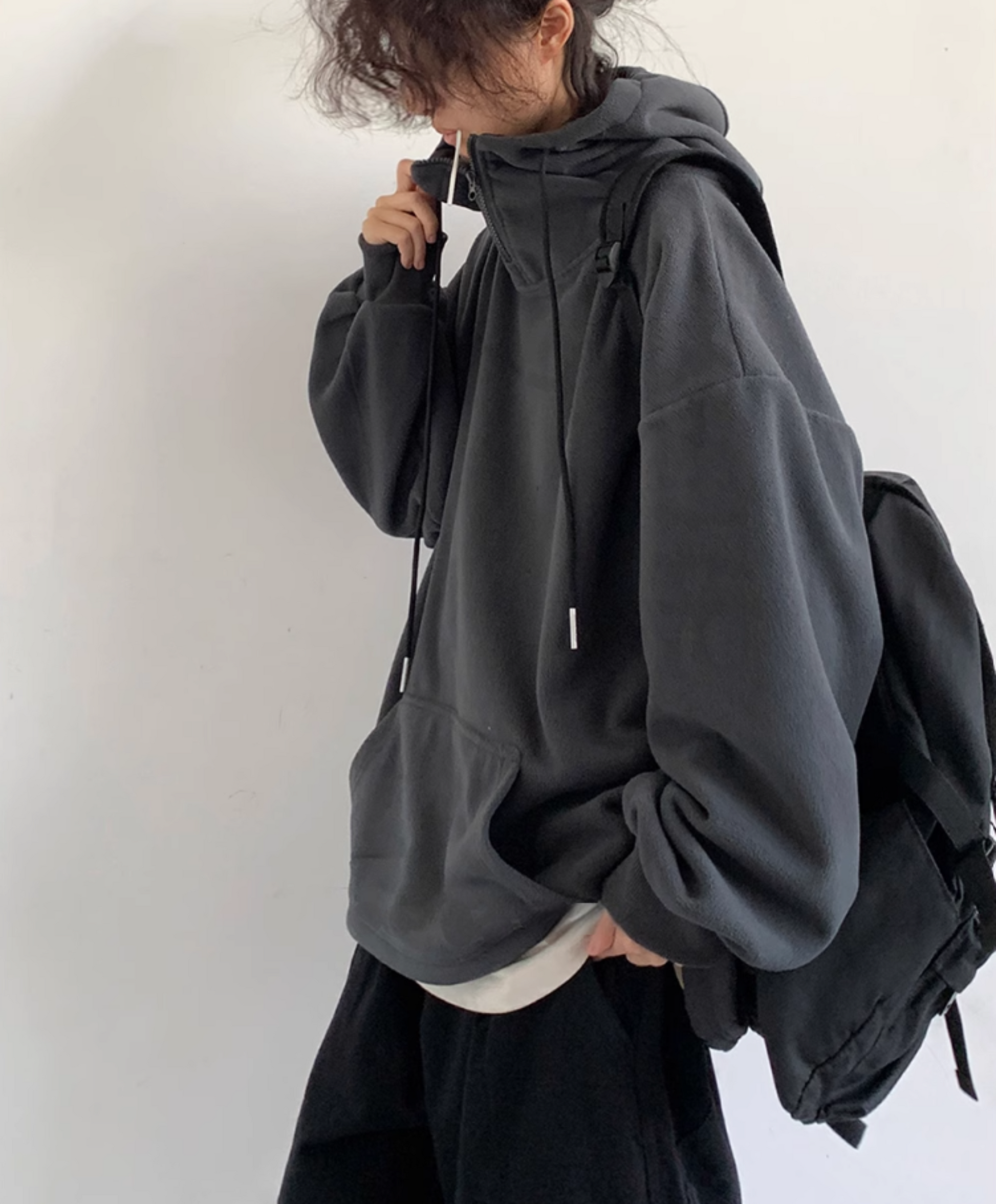 Shisui Fleece Half-Zip Hoodie