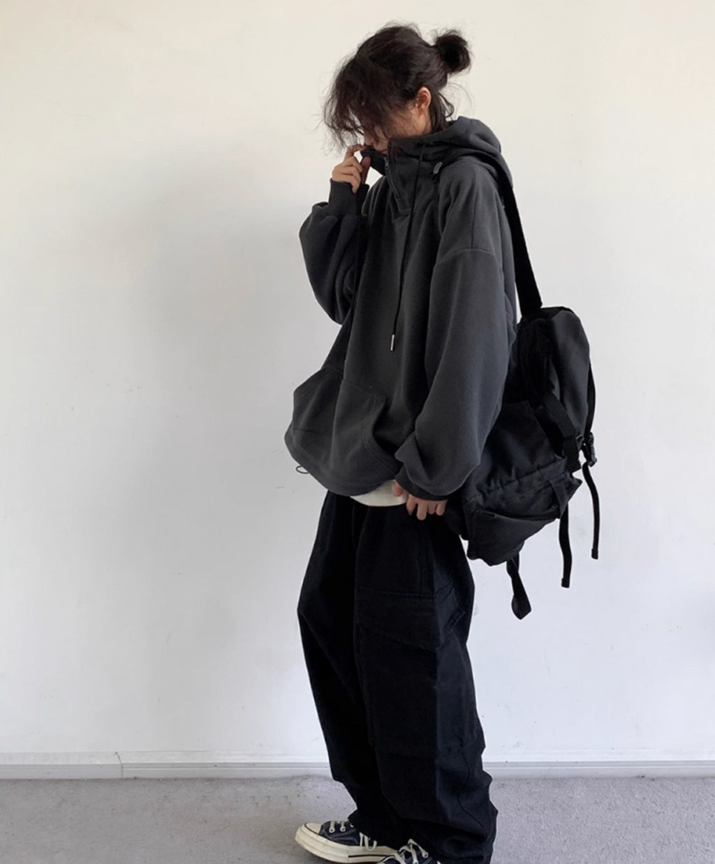 Shisui Fleece Half-Zip Hoodie