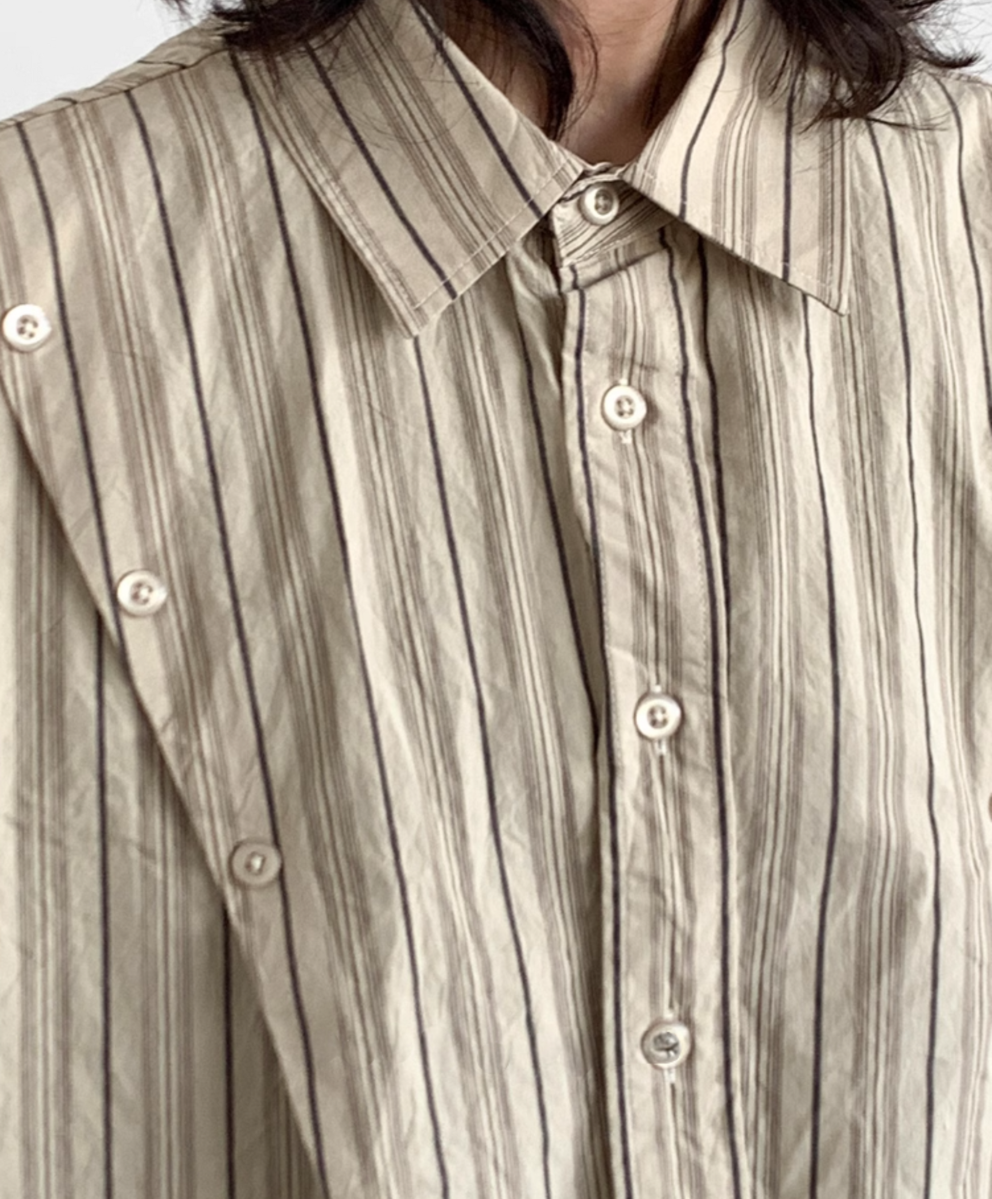 Nomi Striped Overshirt
