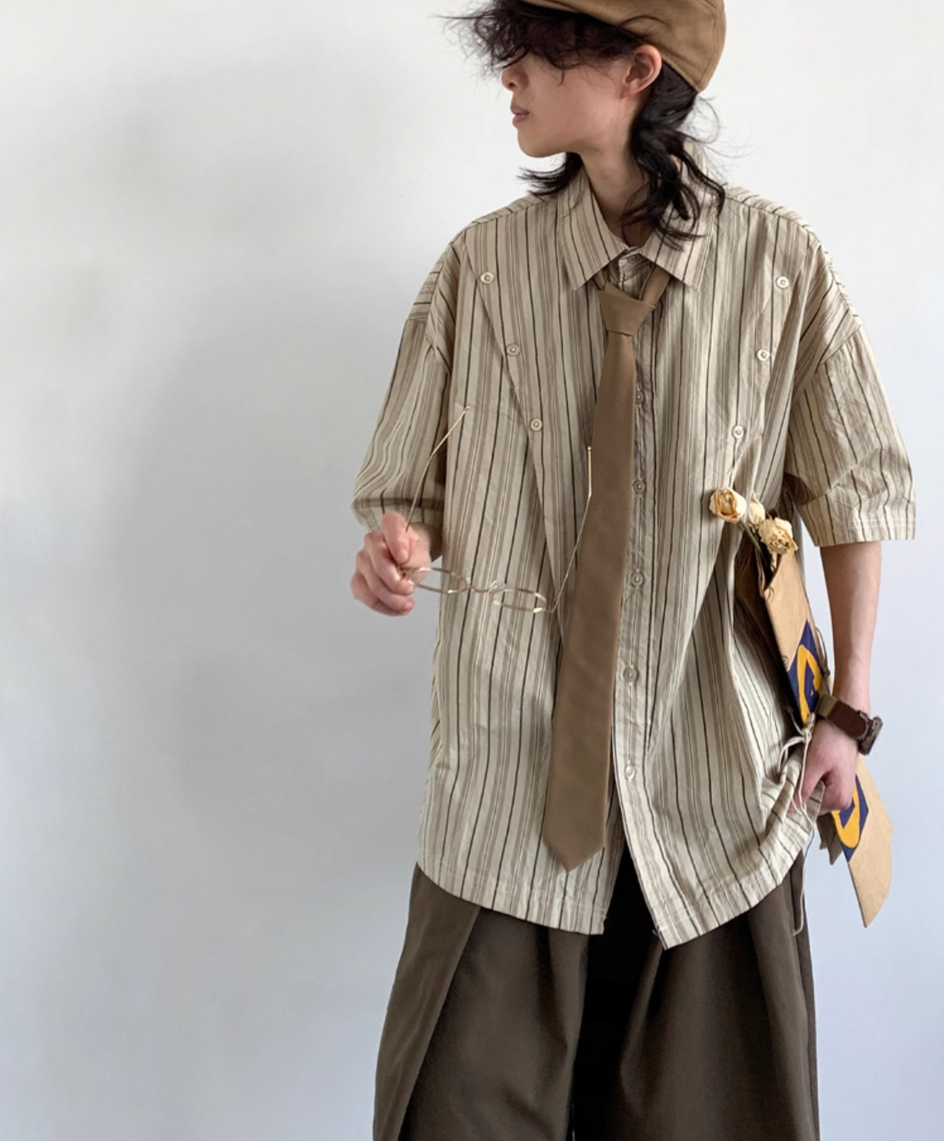 Nomi Striped Overshirt