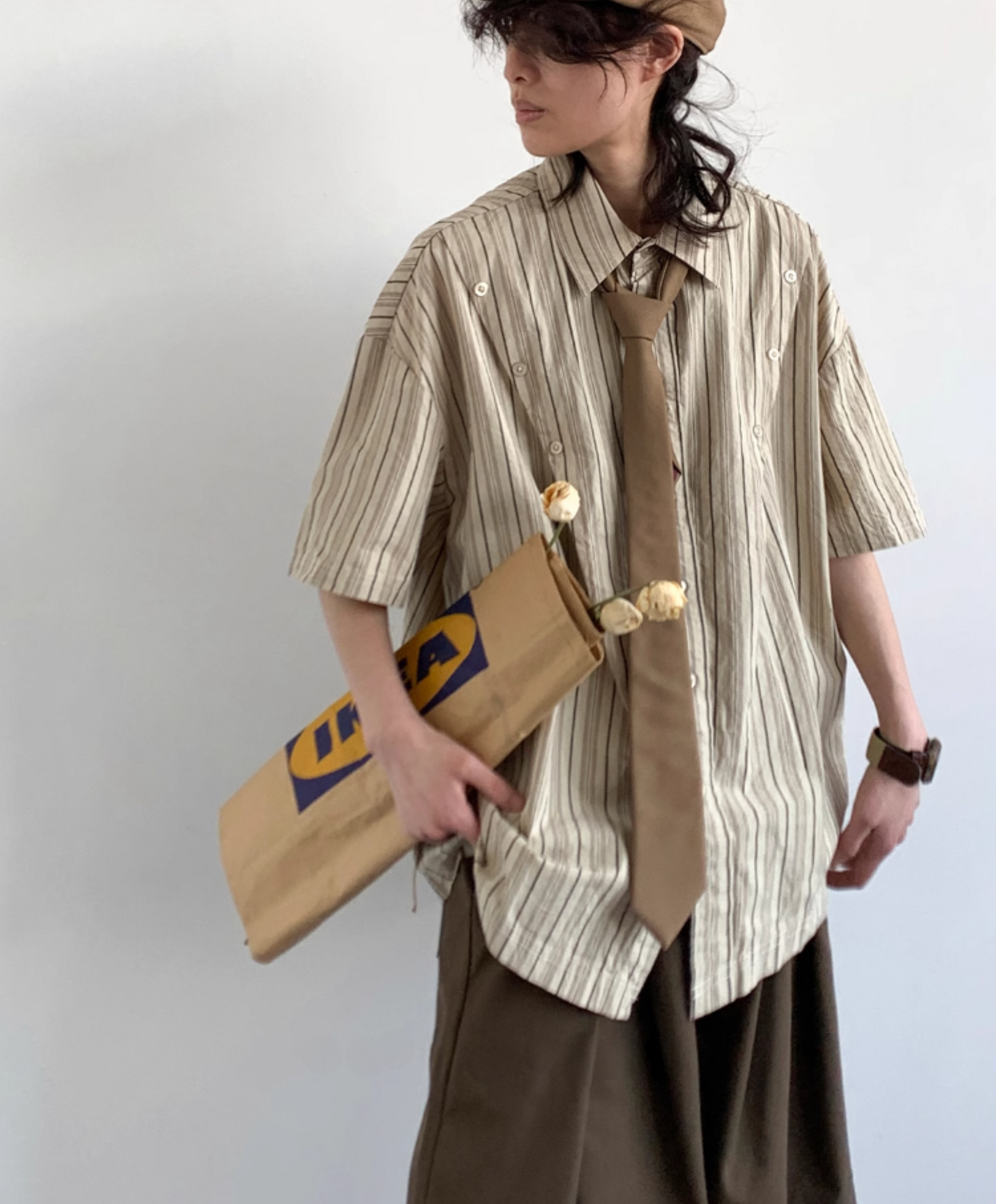 Nomi Striped Overshirt