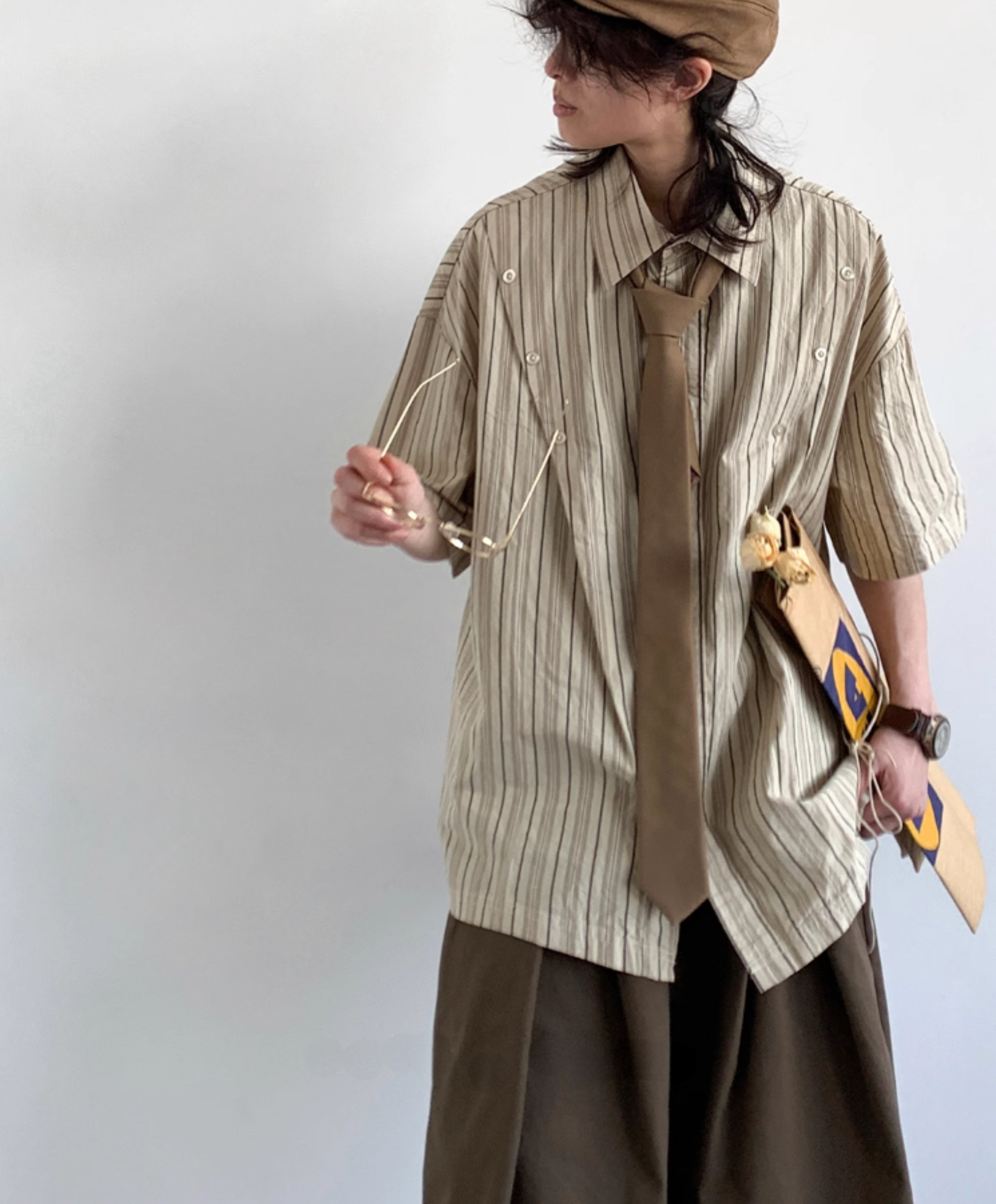 Nomi Striped Overshirt