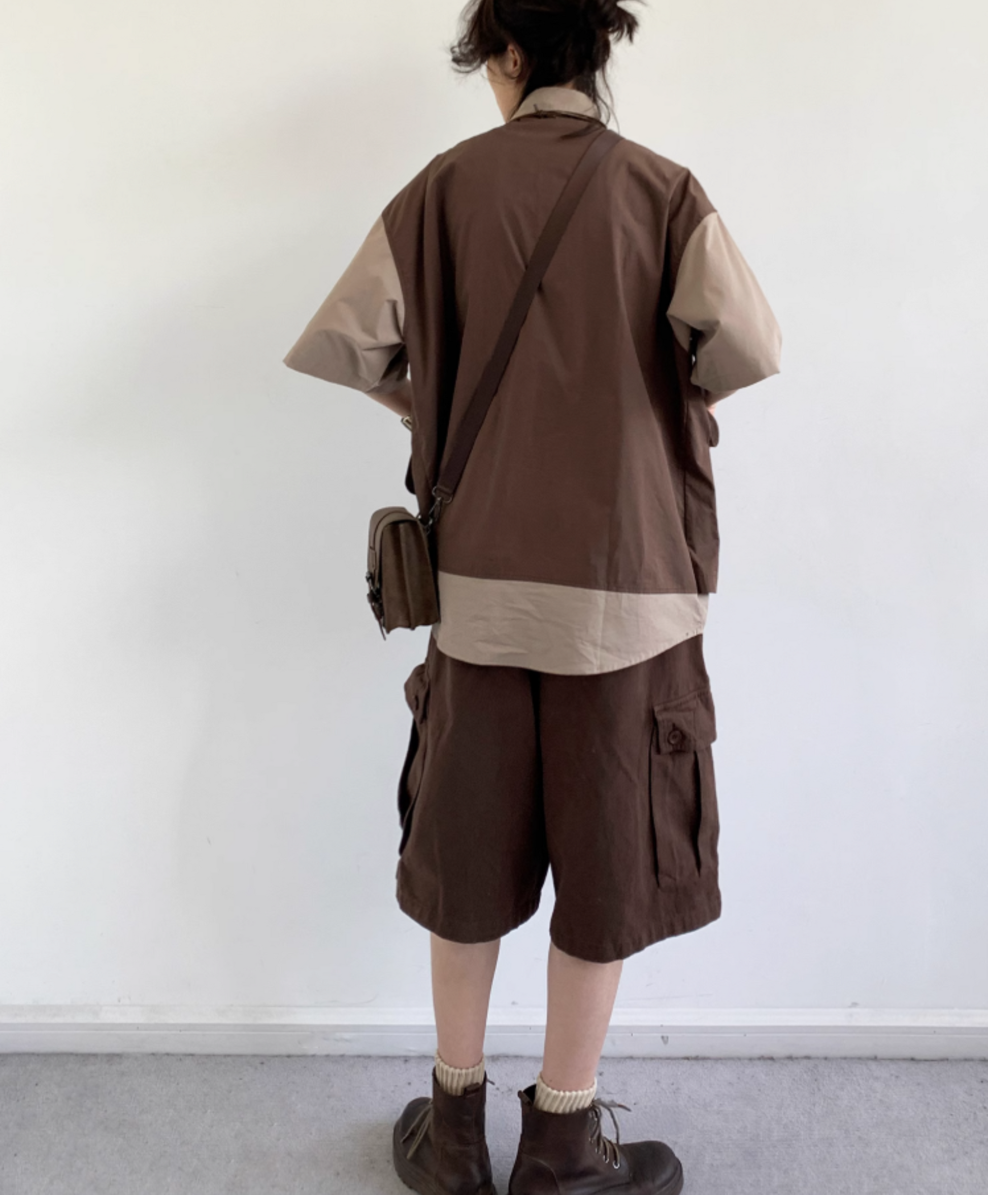 Kōzen Layered Short-Sleeve Shirt