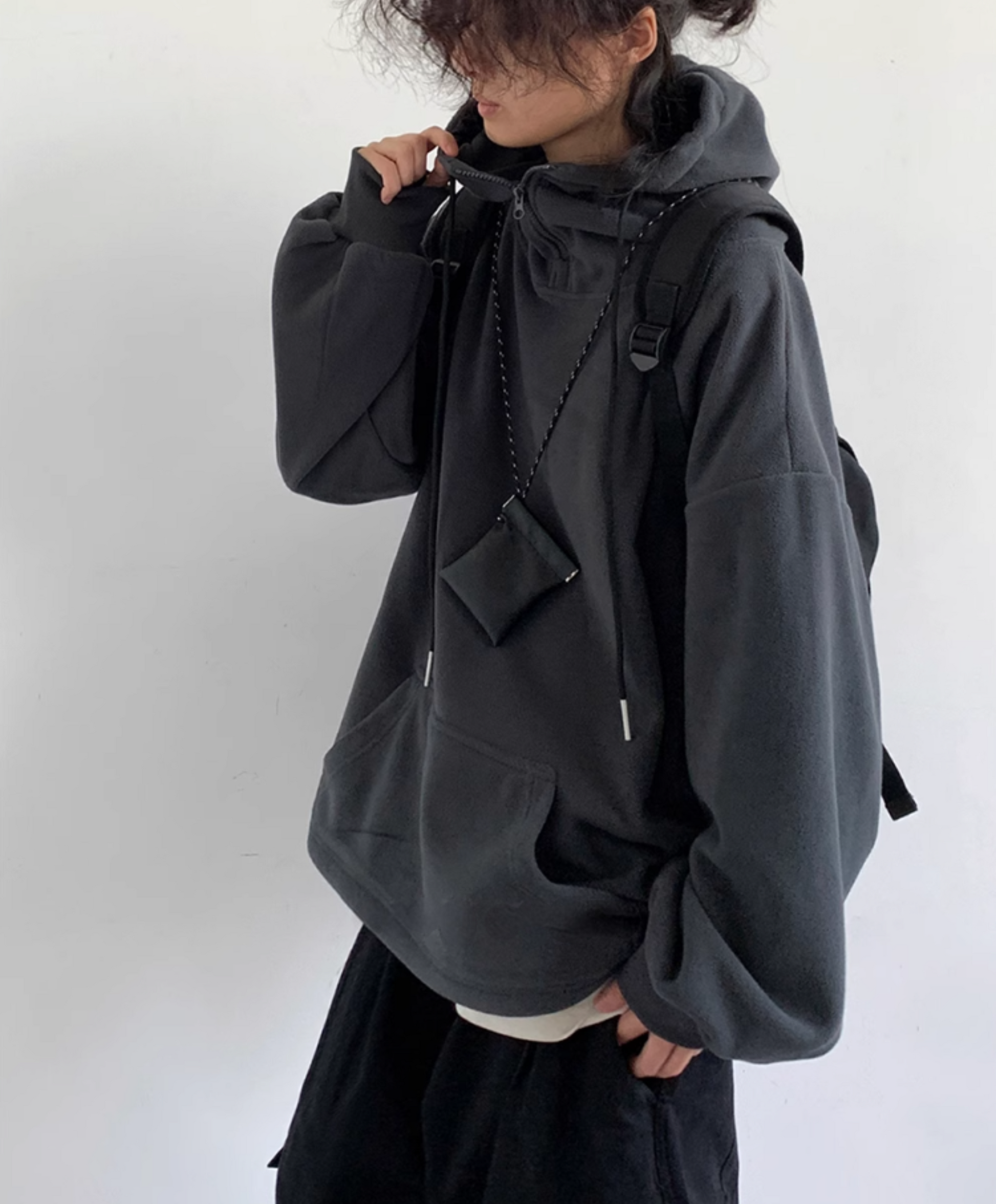 Shisui Fleece Half-Zip Hoodie