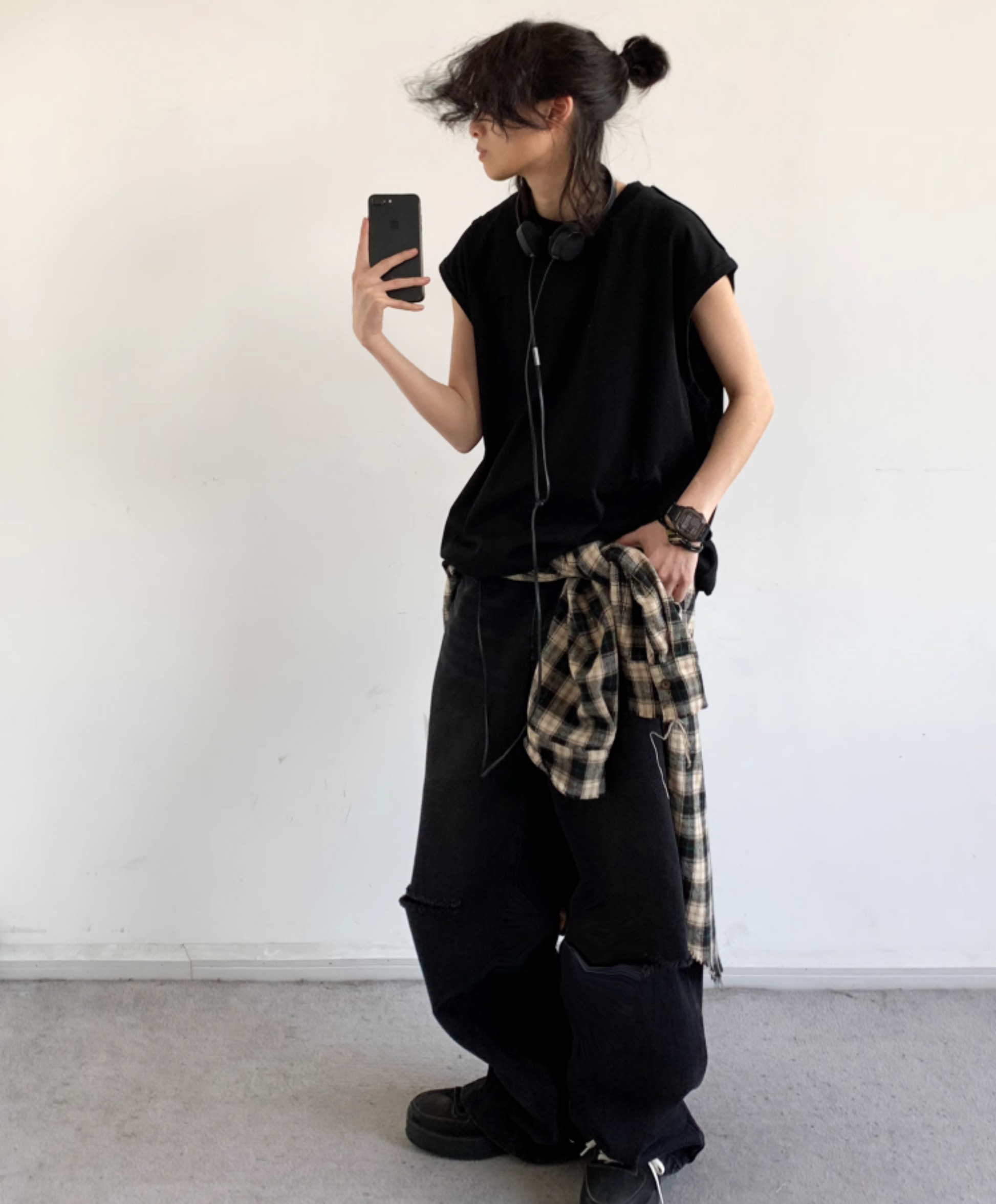 Kōsha Distressed Layered Tank