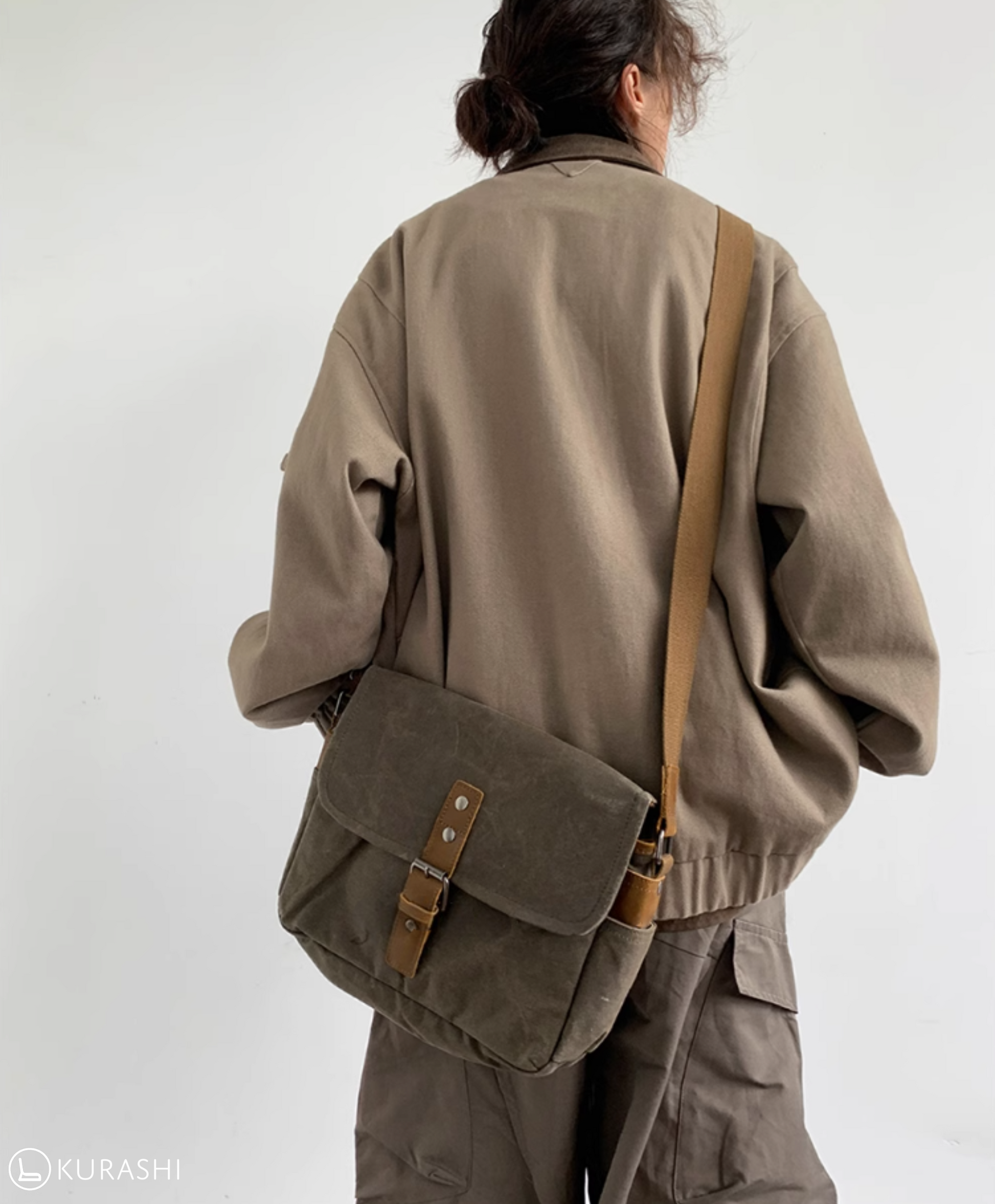 Patchwork Utility Work Jacket