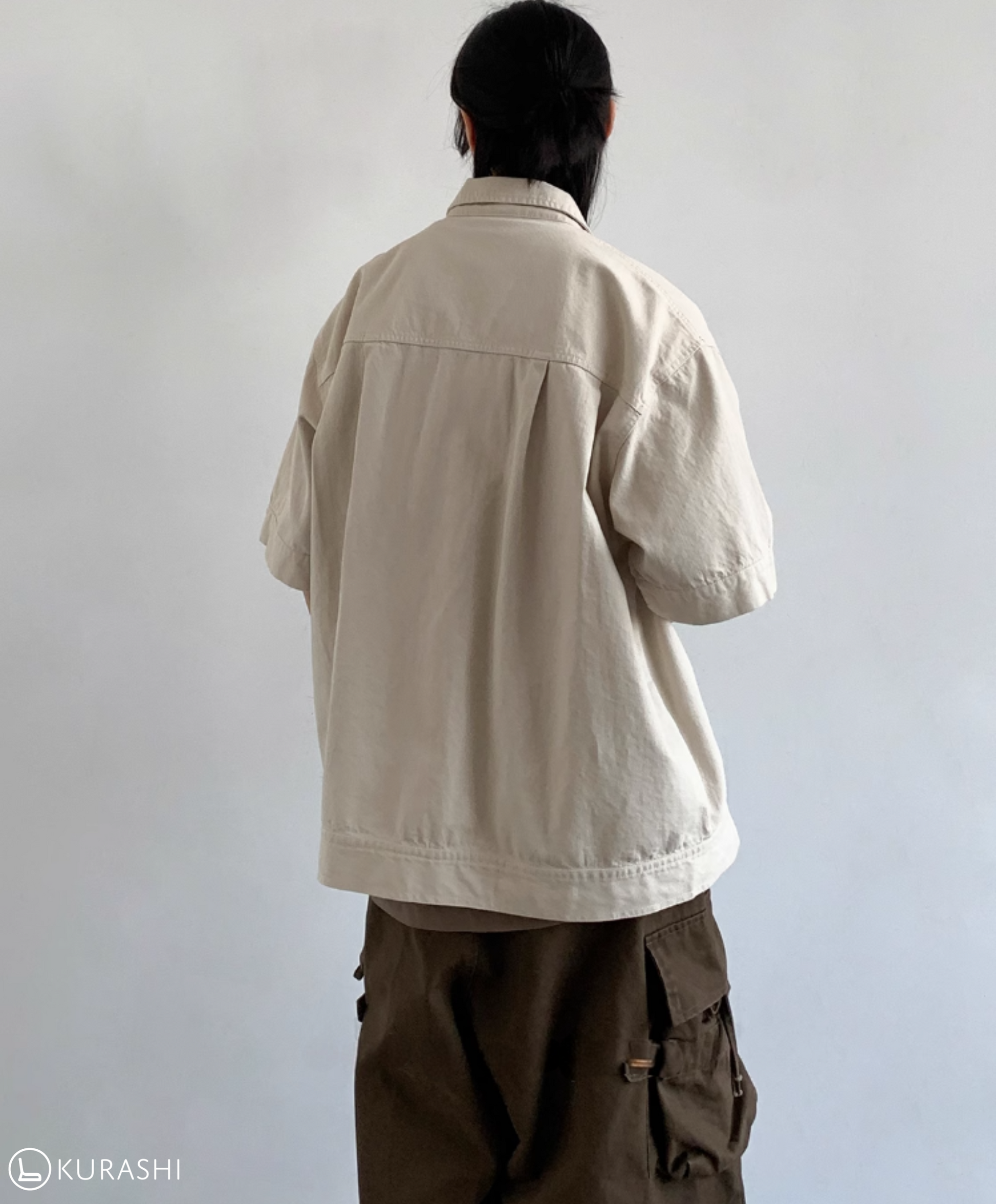 Shizen Washed Short Sleeve Shirt
