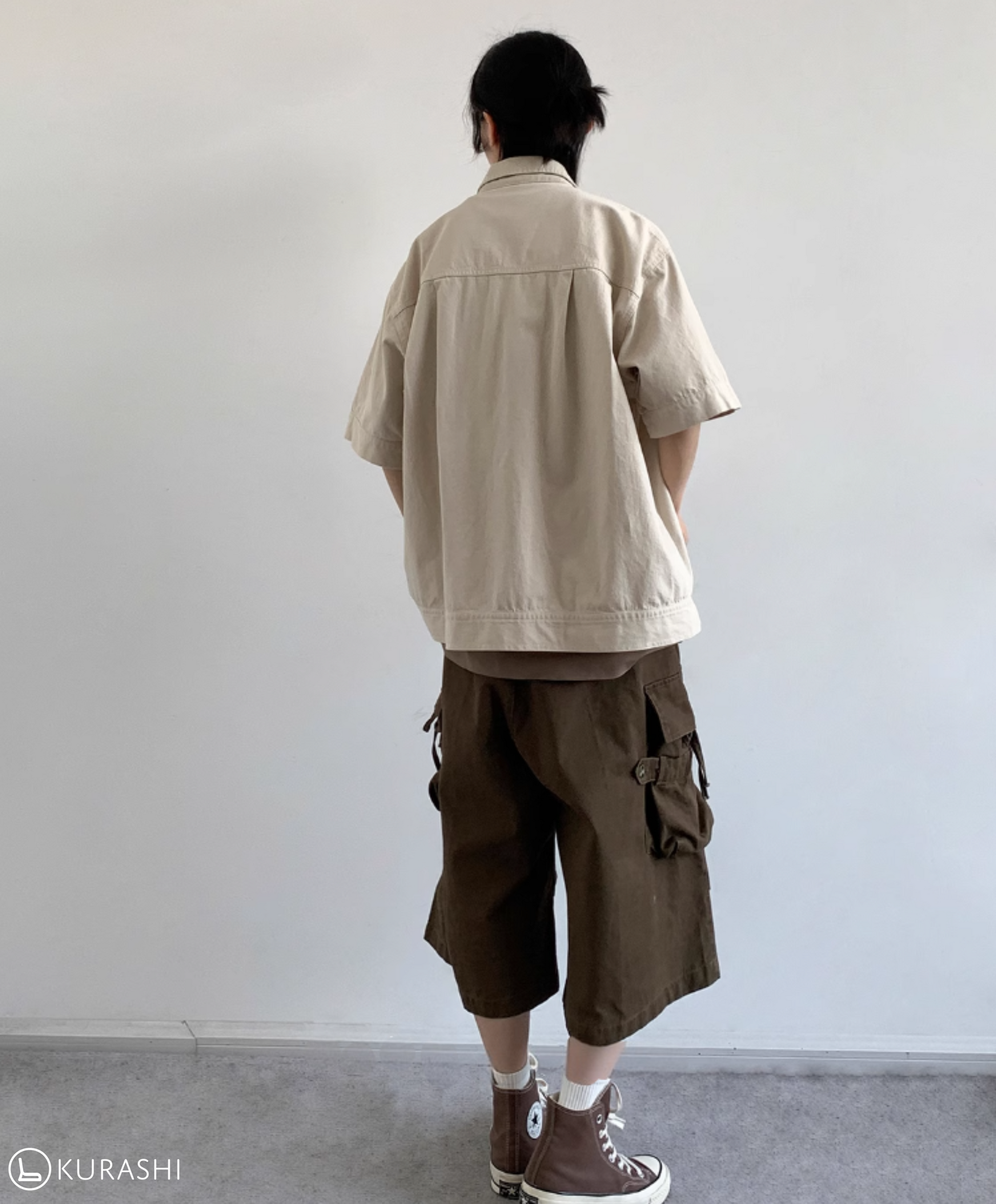 Shizen Washed Short Sleeve Shirt