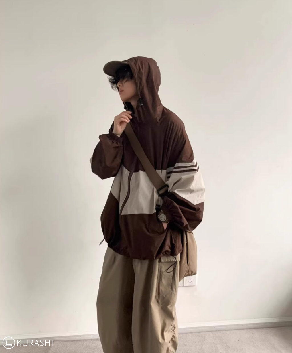 Brownbone Windbreaker Hoodie