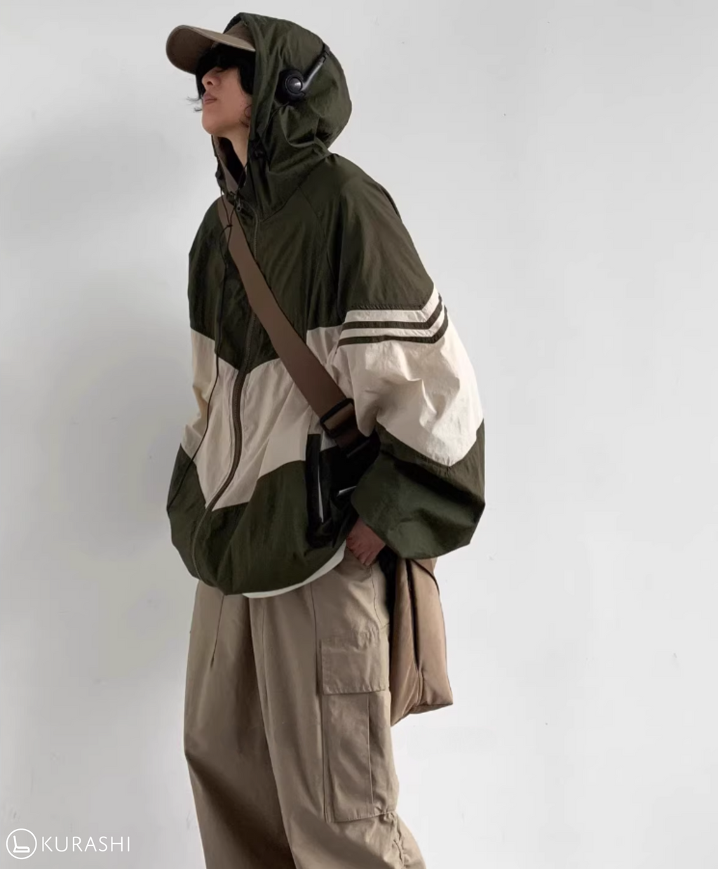 Brownbone Windbreaker Hoodie