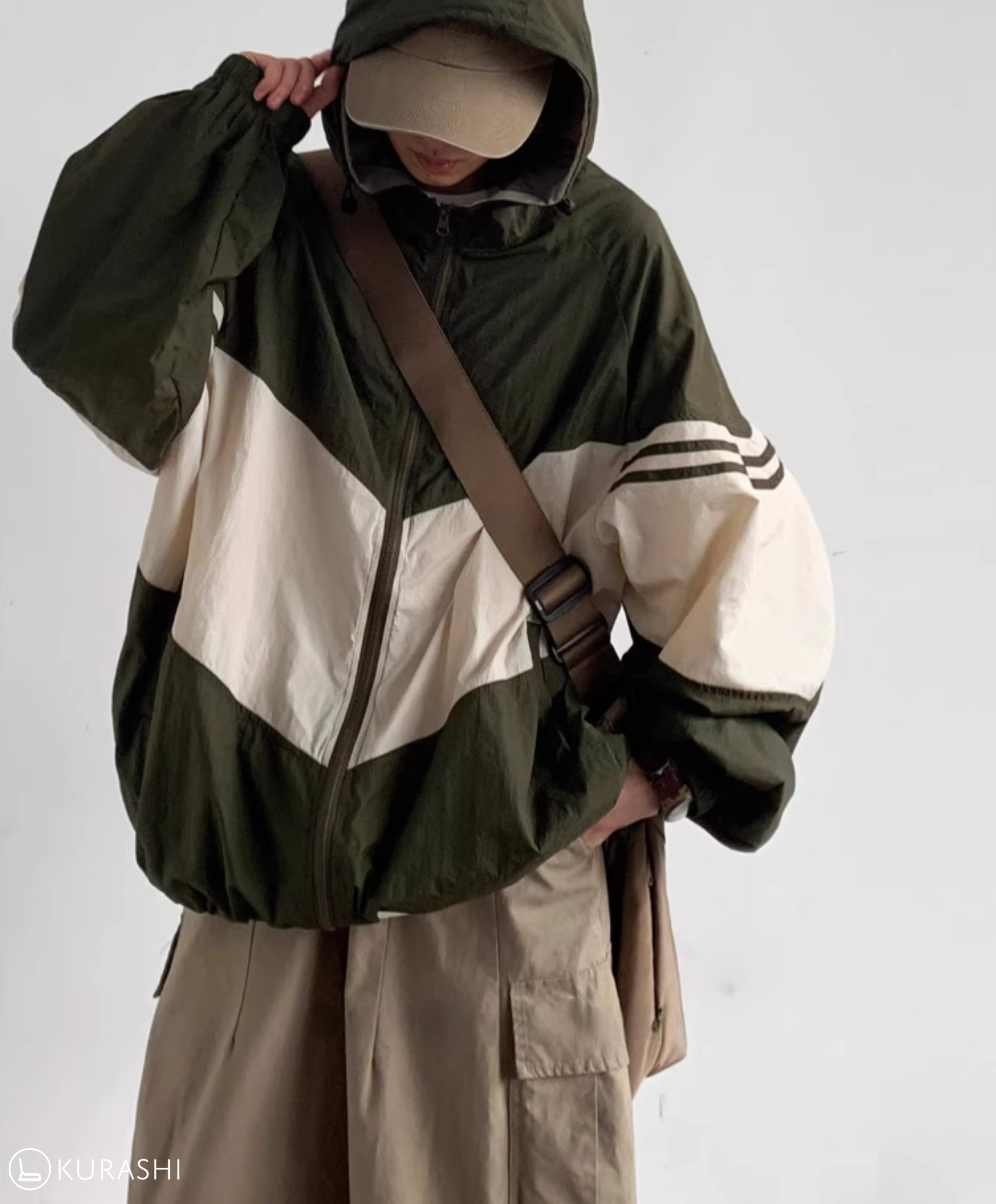 Brownbone Windbreaker Hoodie